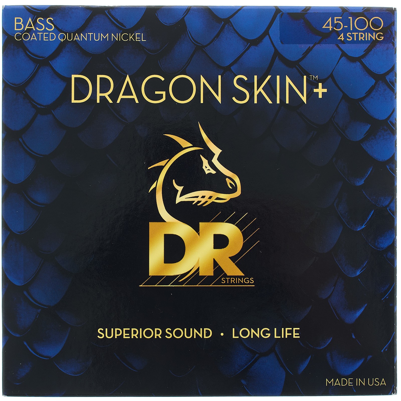 DR Strings Dragon Skin+ DBQ-45/100 Coated
