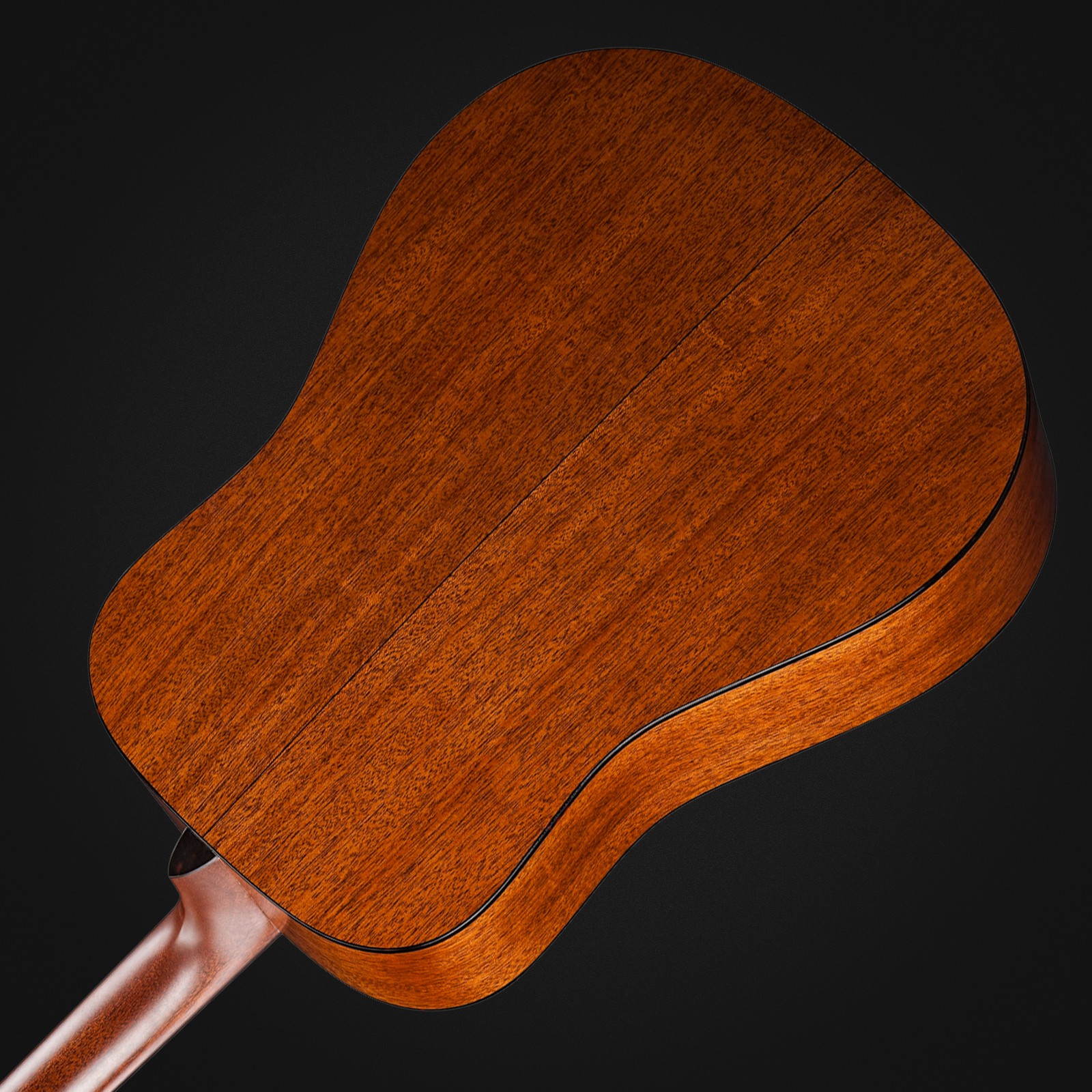 Rückseite der Martin Guitars D18 Ambertone