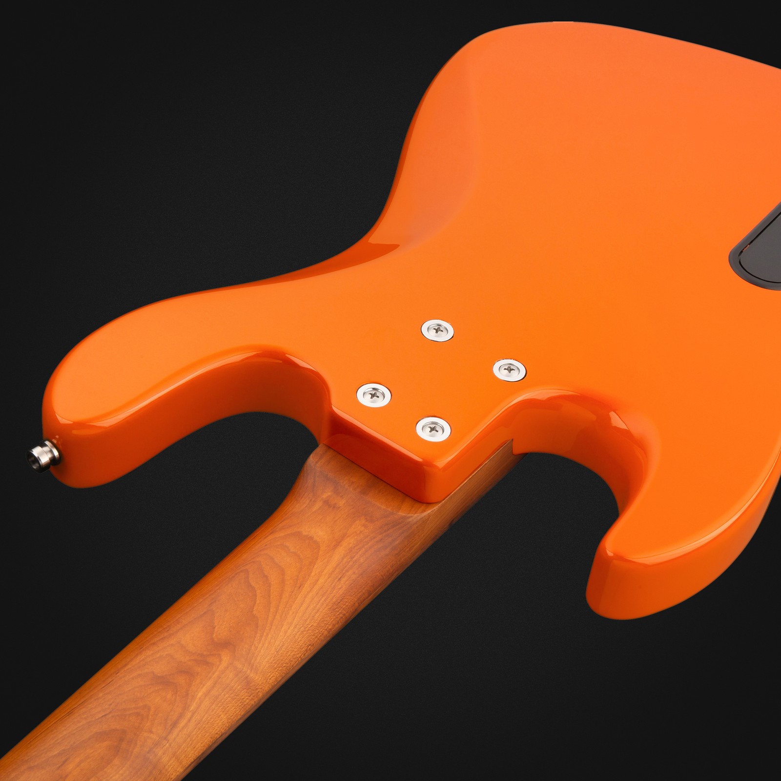 Rückseite des Sadowsky MetroExp21 Vint M4 Morado CAO