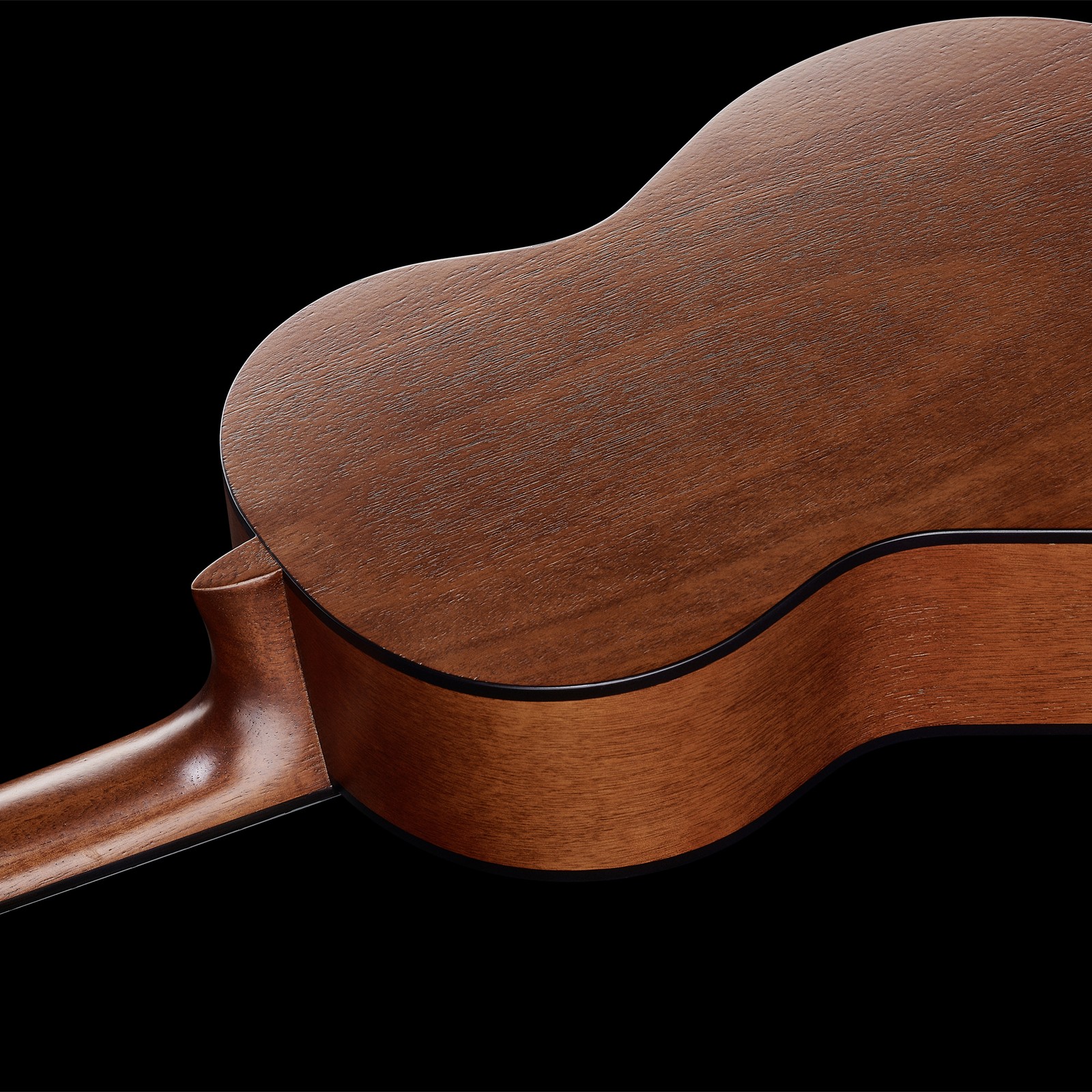 Gewa Student Natural Cedar 3/4 Rückseite