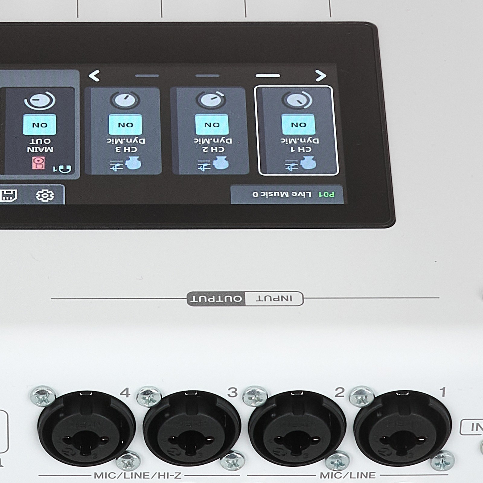 Yamaha URX44 White, four-channel USB audio interface