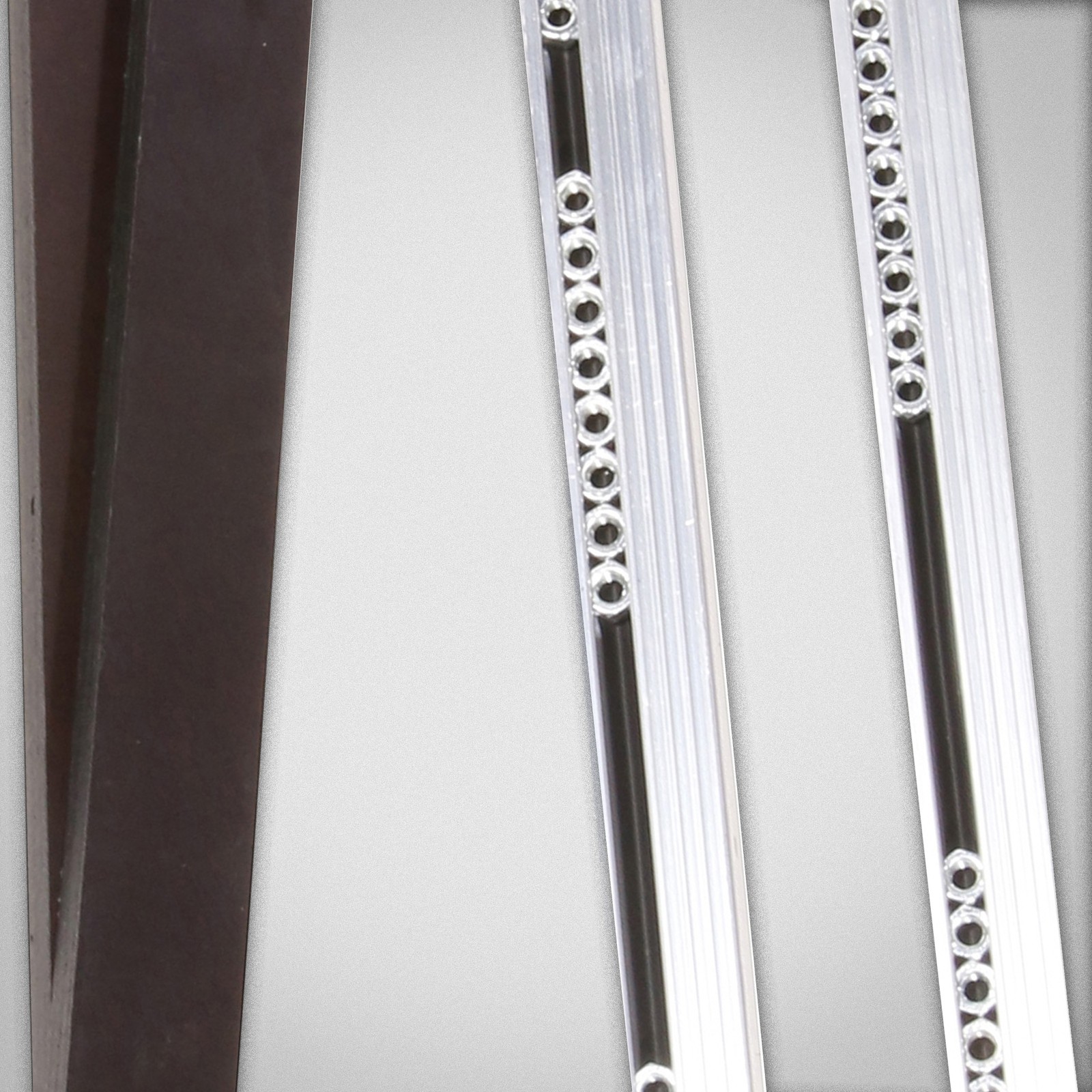 Rackschienen Montageset für 16 HE Live Rack, Detail