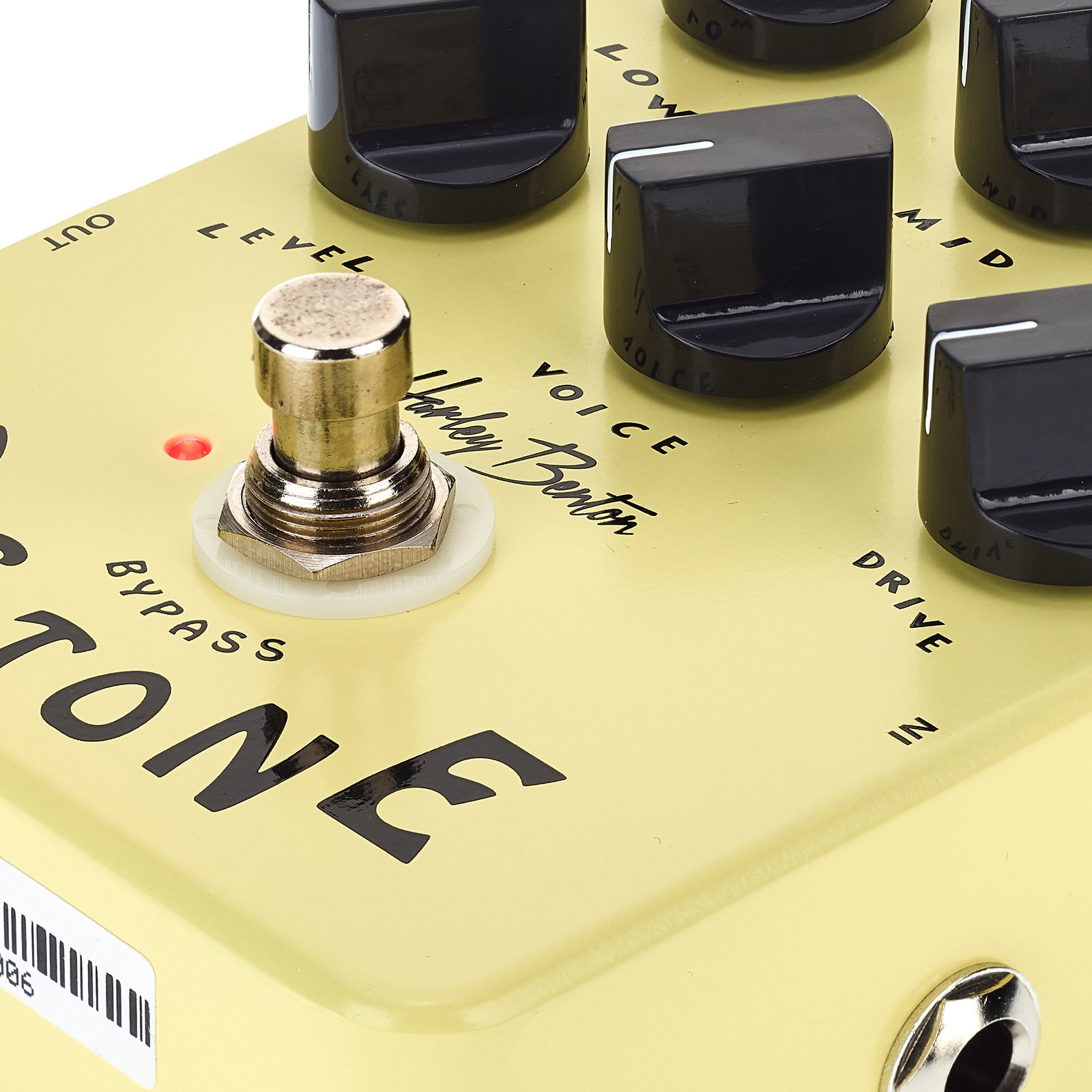 Harley Benton AC TrueTone, Anschlüsse auf der Seite