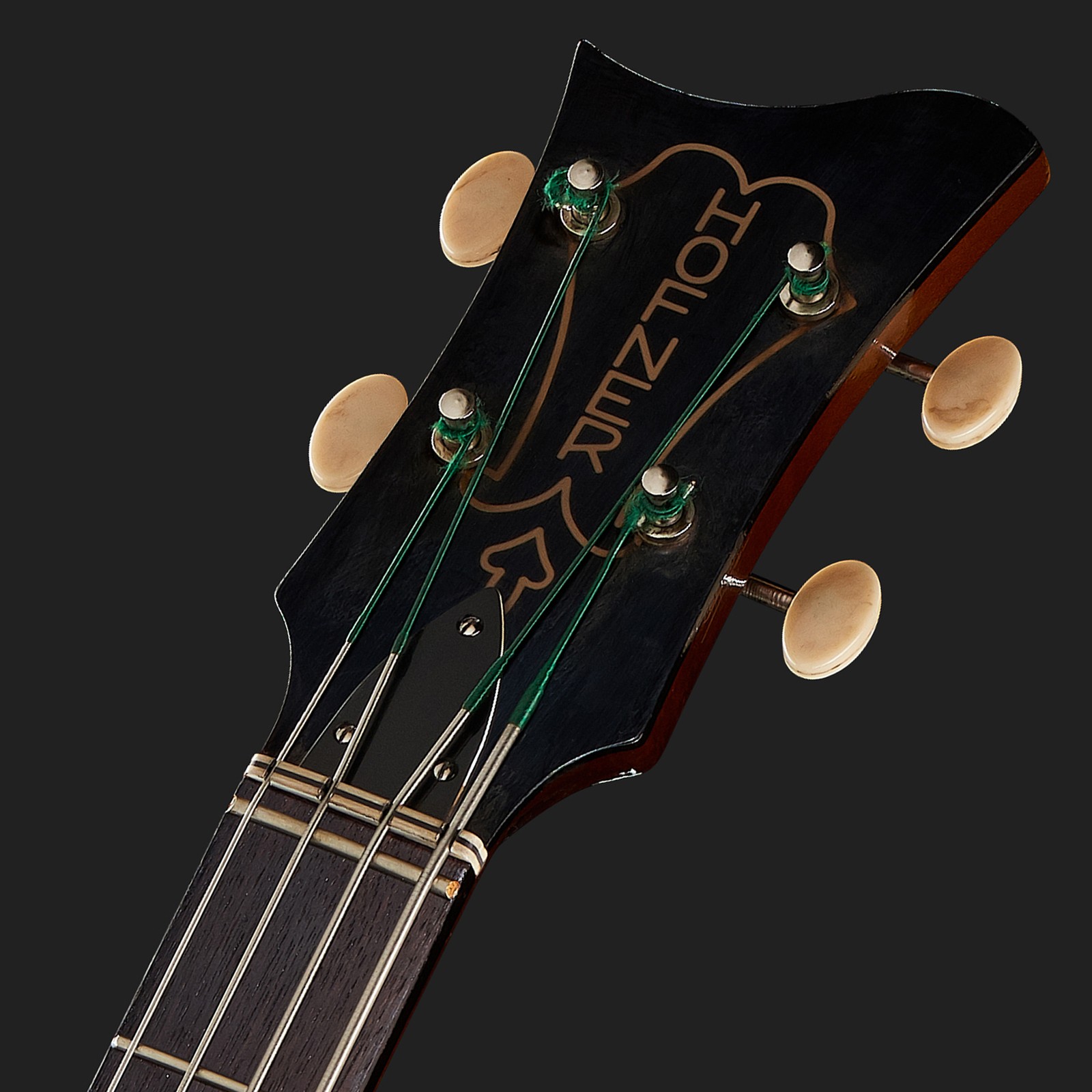 Kopfplatte des Höfner Violin Bass 500/1 Relic 61 LH