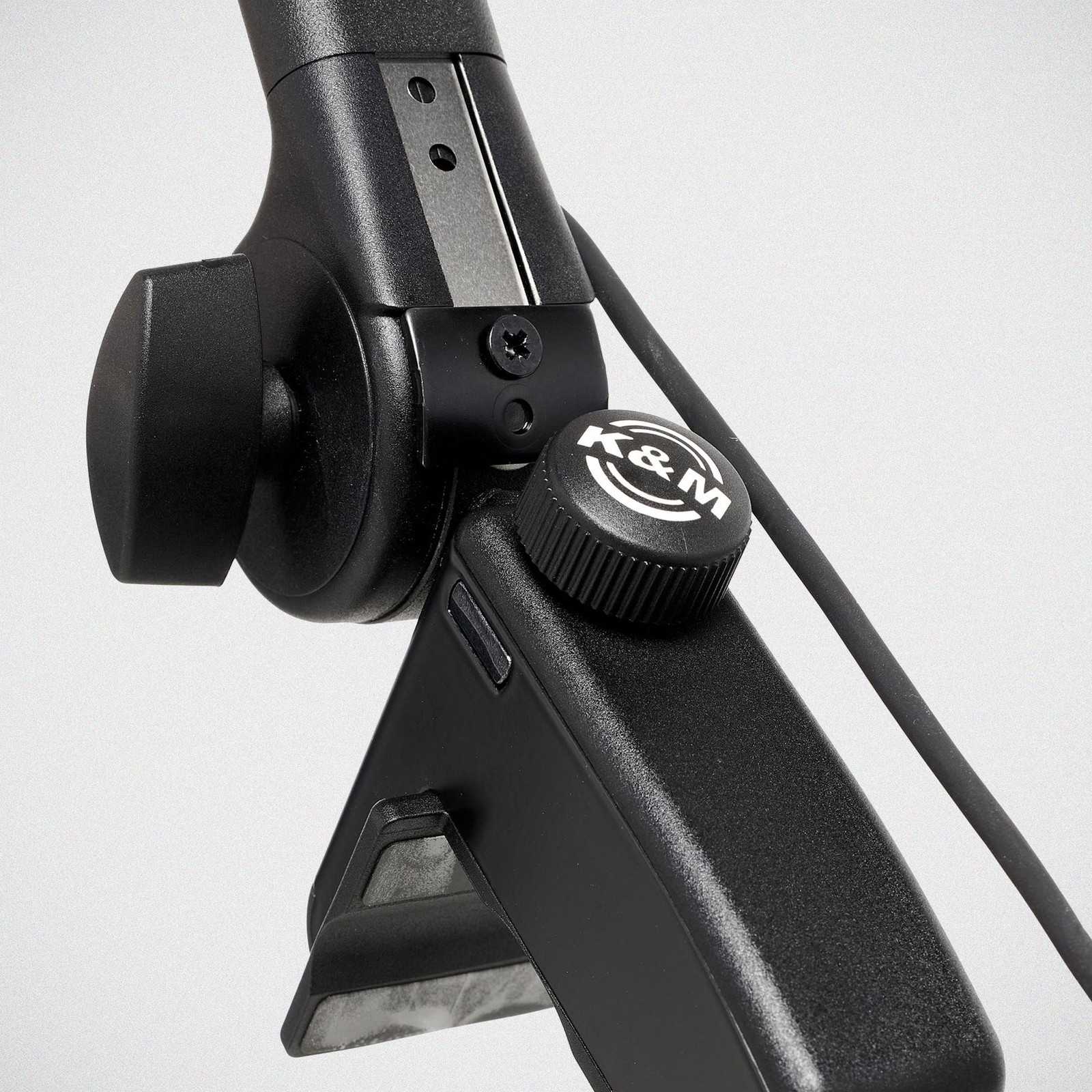 K&M Mikrofonarm Federspannung