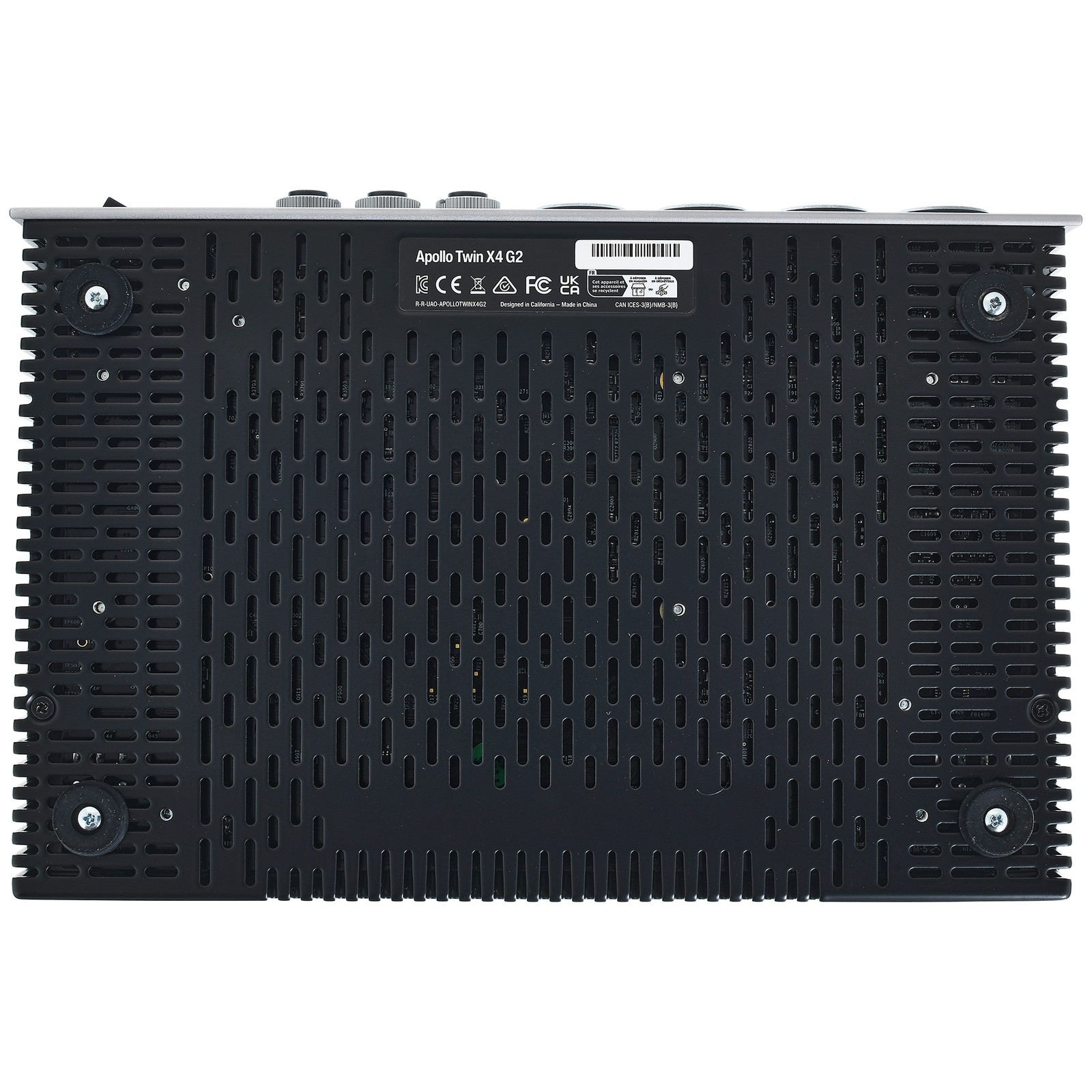 Universal Audio Apollo X4 Gen2 Essentials+, Ansicht von oben