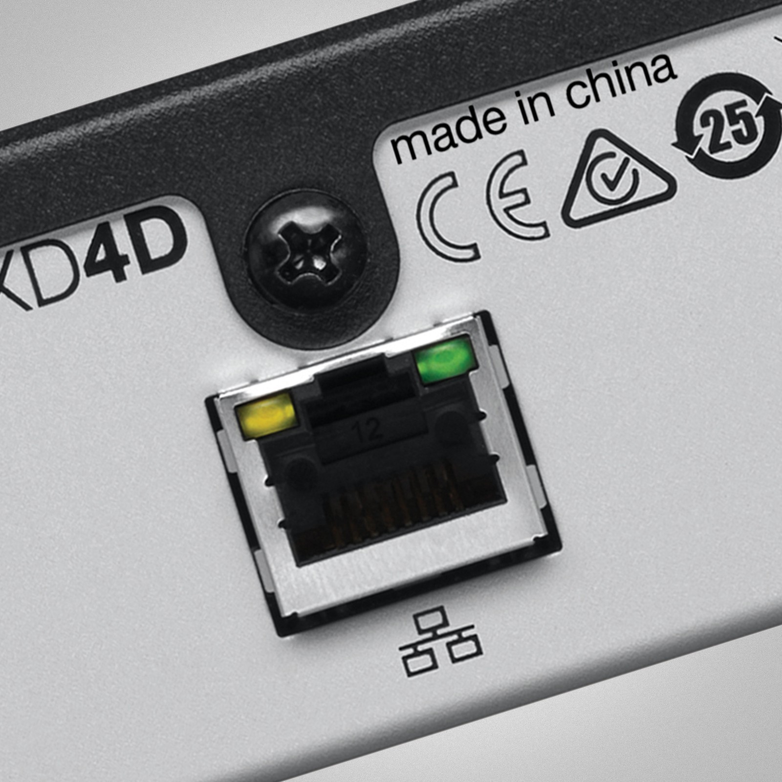 Shure SLXD4DE K59, Detail Rückseite