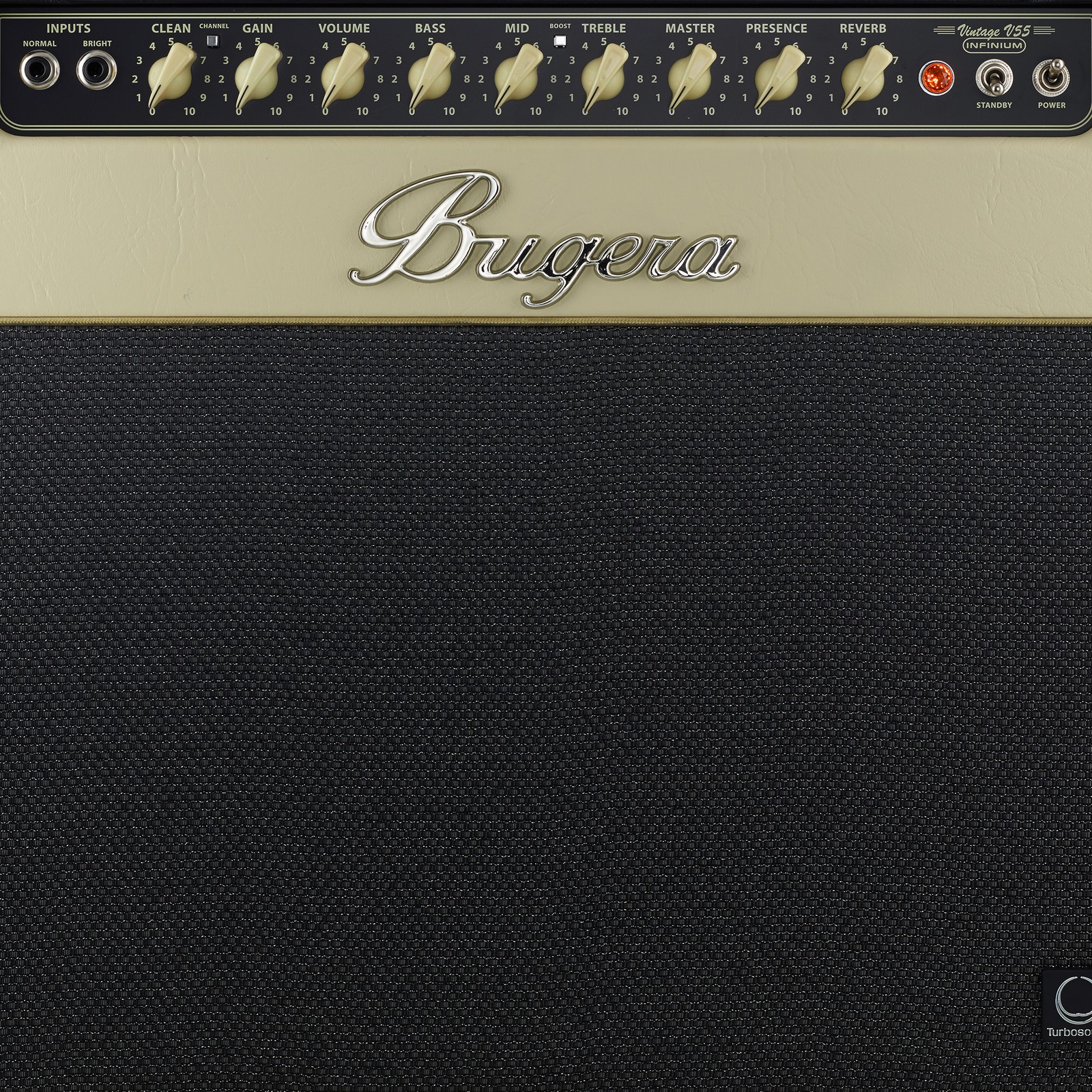 Bugera V55 Infinium, Logo