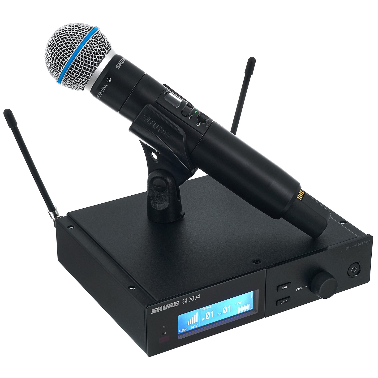 Shure SLXD24E/Beta58 H56