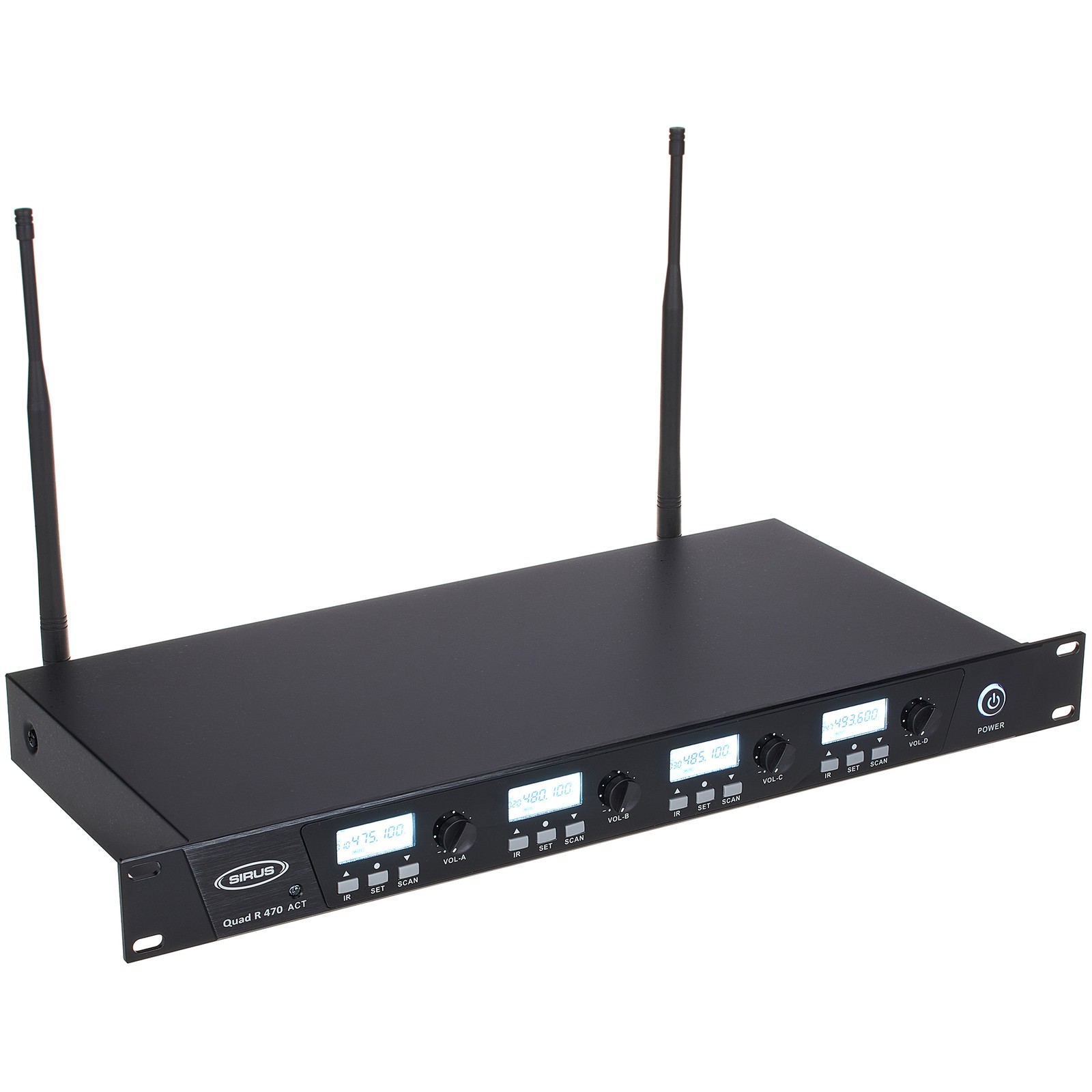 Sirus Quad R 470 4-Kanal UHF Funkempfänger