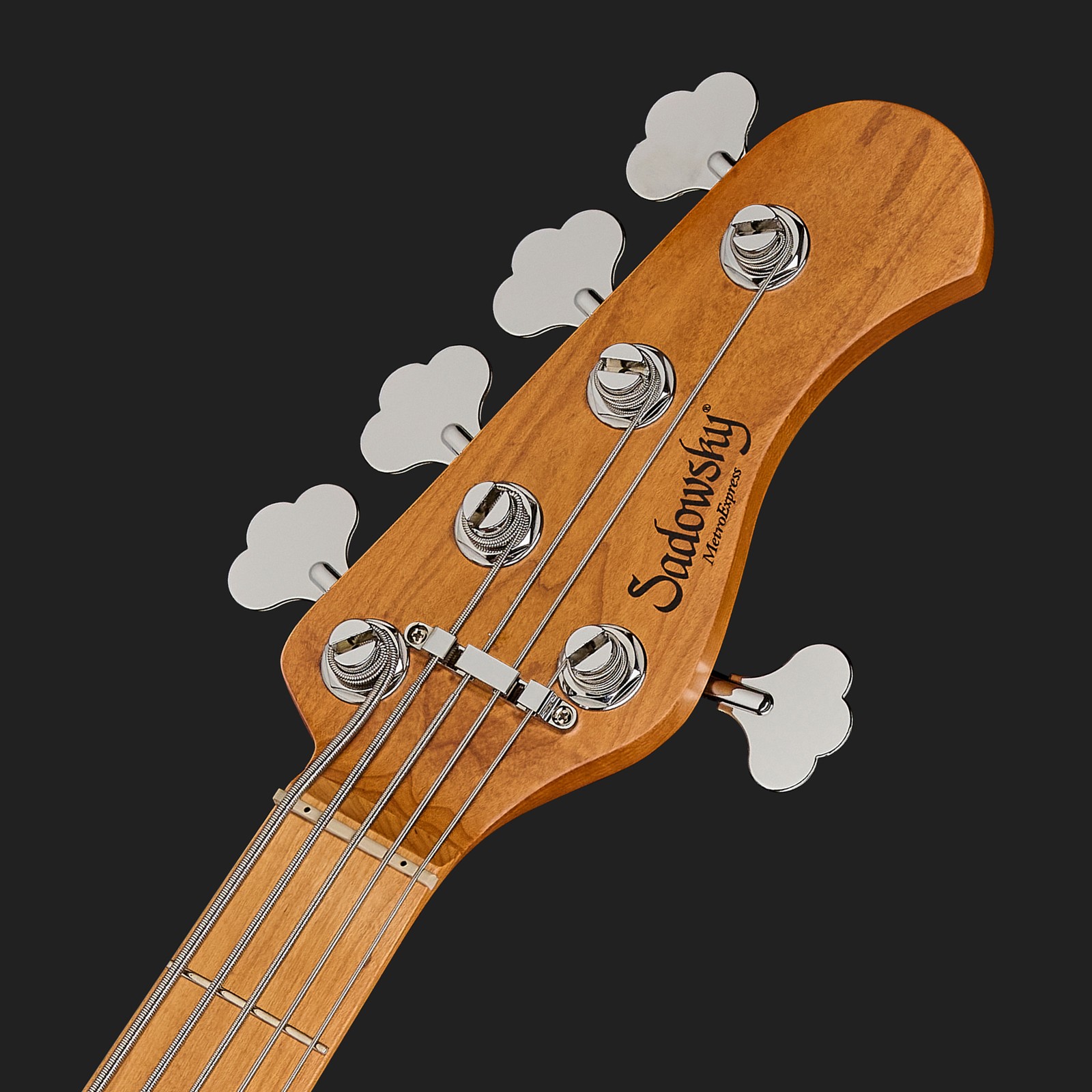 Headstock, Sadowsky MetroExpress 24-5 Modern Maple CAO, five-string bass