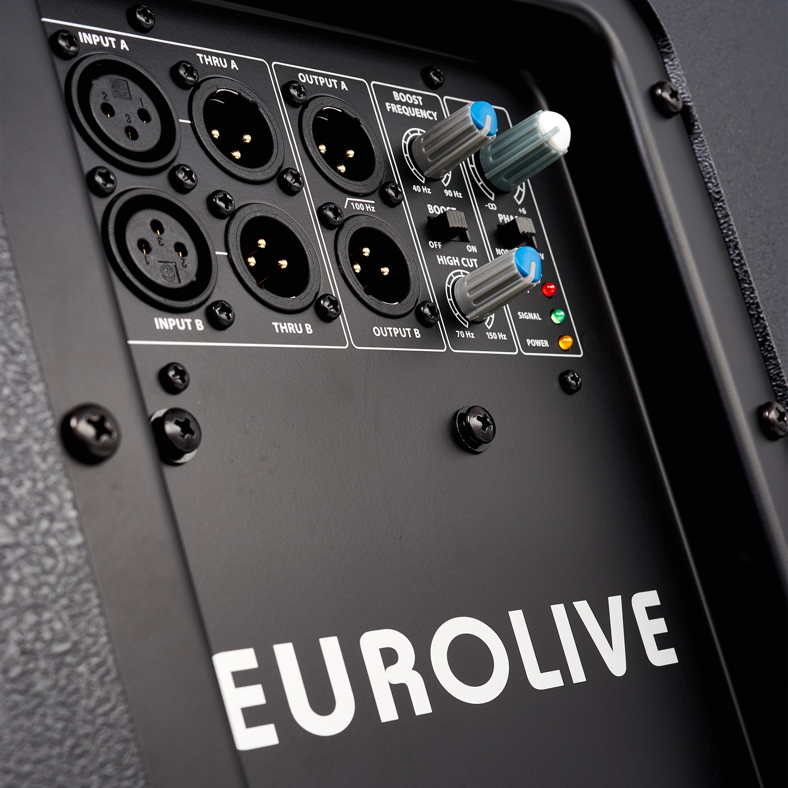 Behringer B1500XP, Rückseite