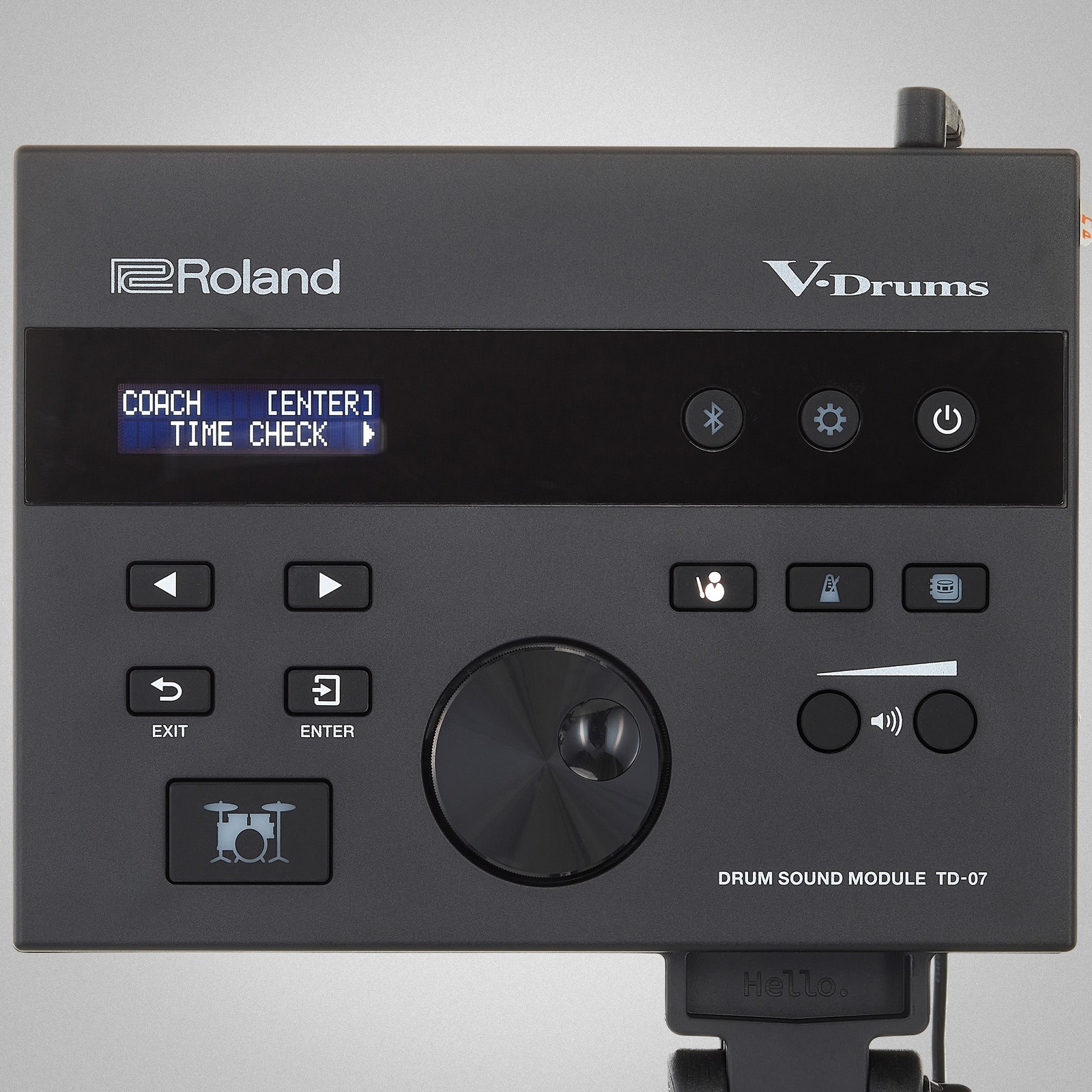 Roland Logo auf Roland VQD106 Drum Kit