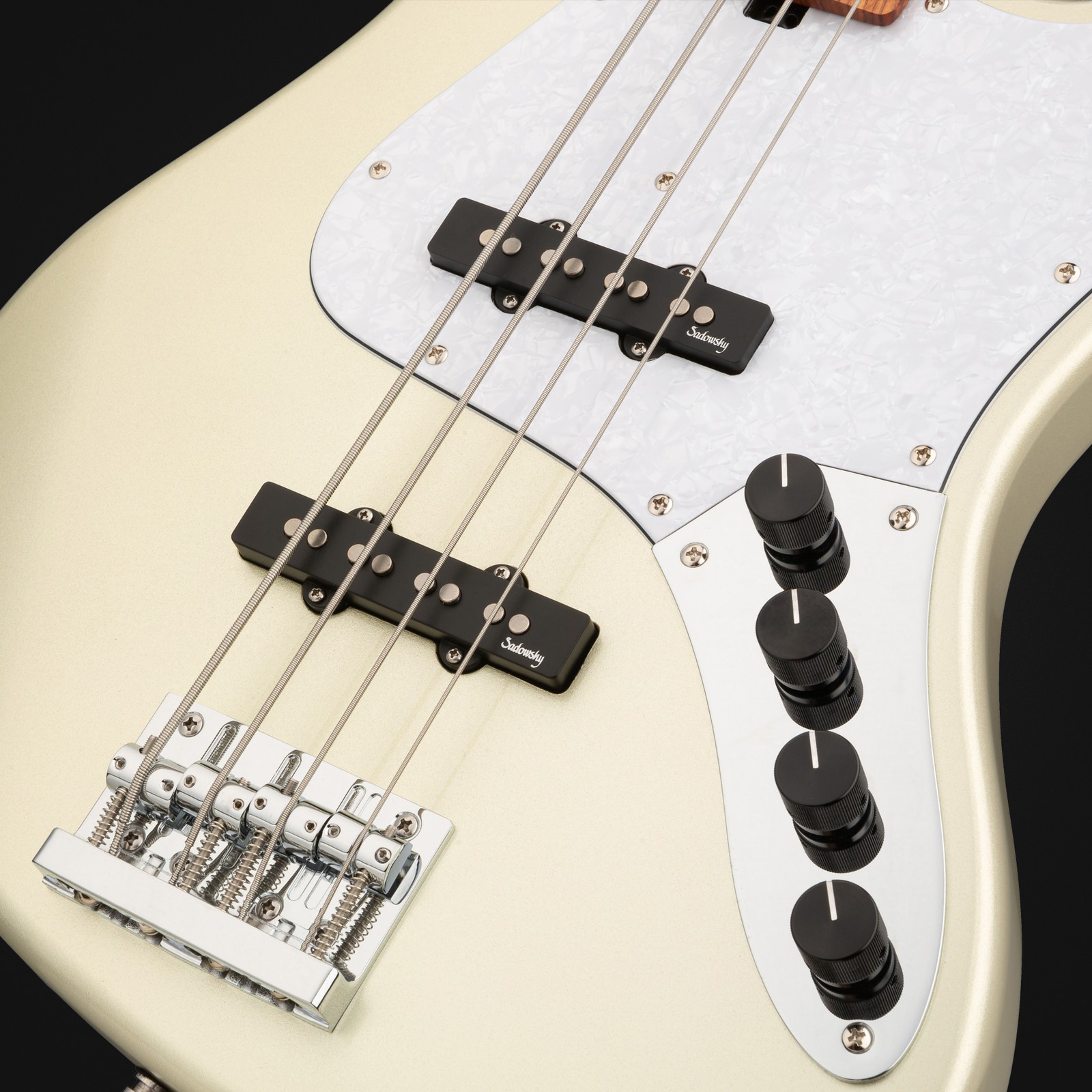 Sadowsky MetroExpress21 Vintage JJ4 Morado CH, electric bass guitar, top