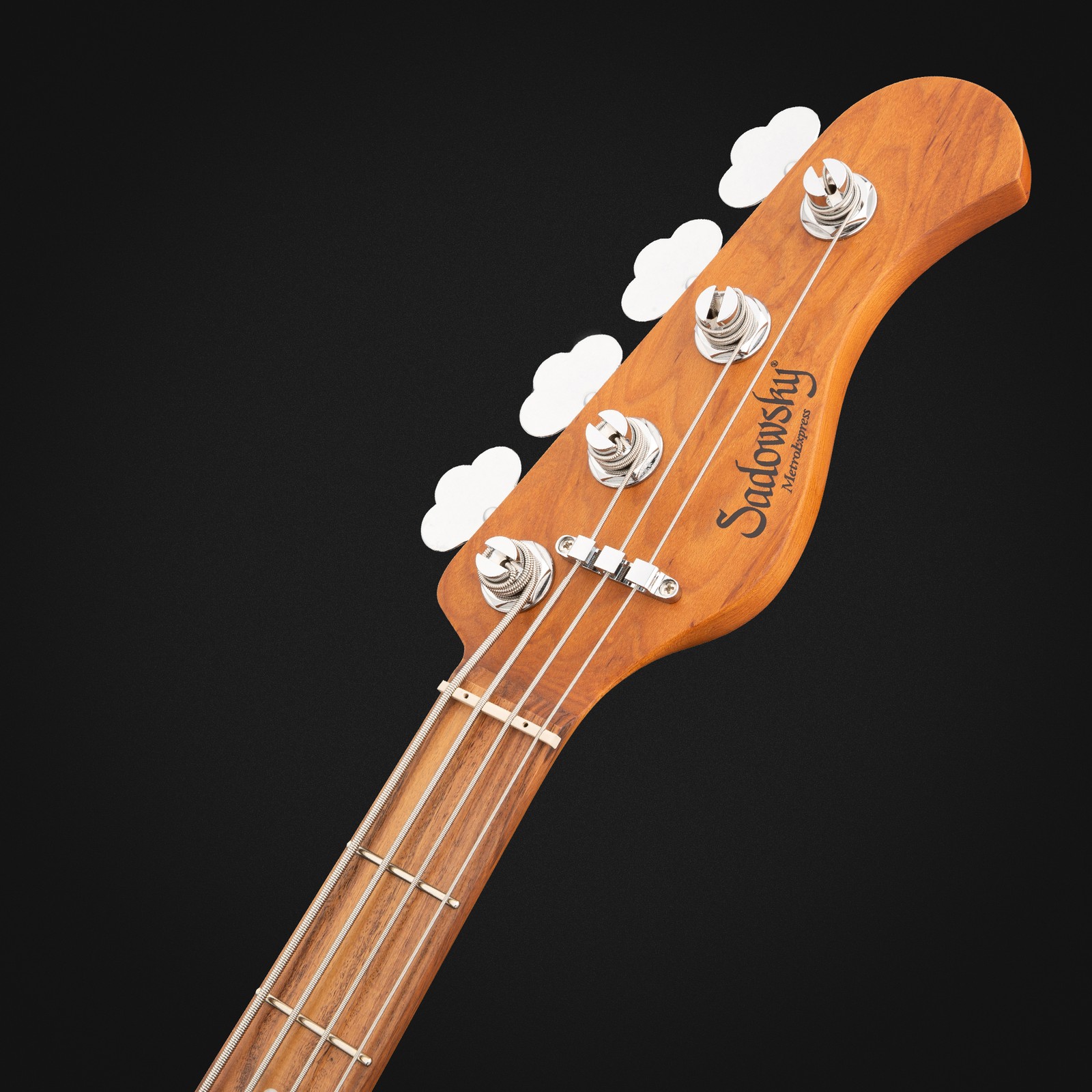 Kopfplatte des Sadowsky MetroExp21 Vint M4 Morado CAO