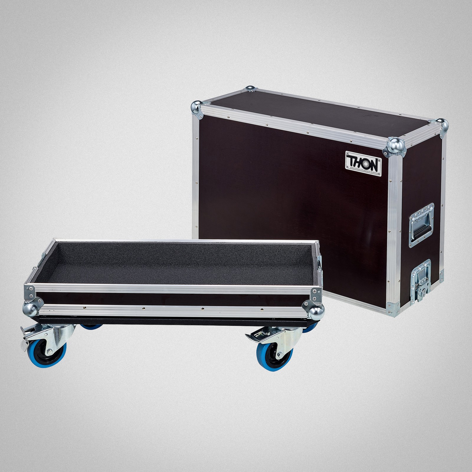 Thon Live Haubencase Vox AC-30 mit Rollen, offen
