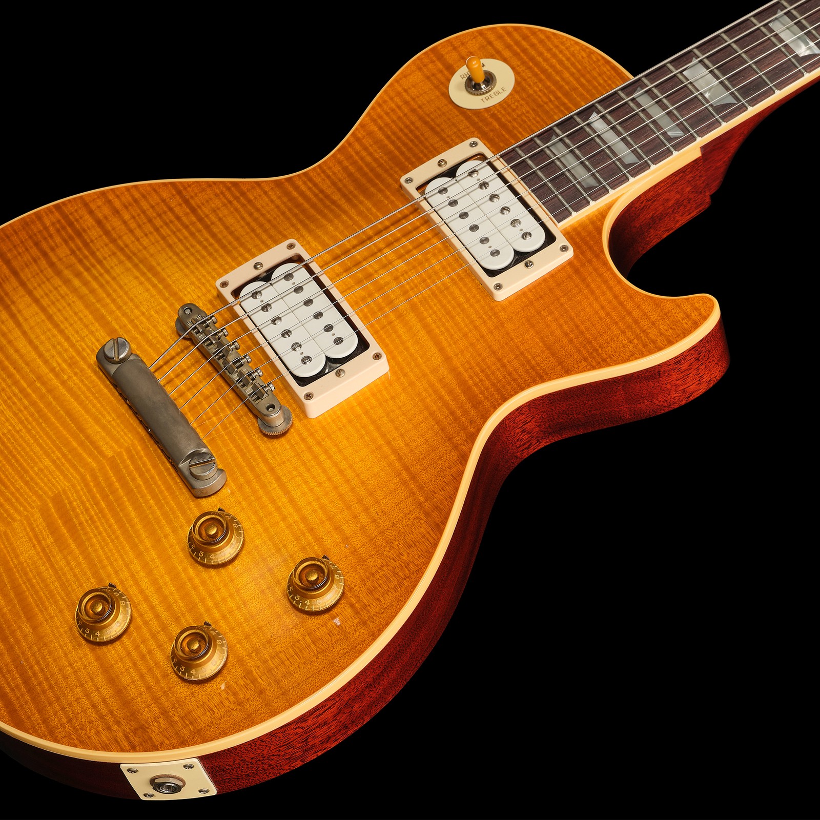 Decke der Gibson 59 LP Standard HPT Amber B #3