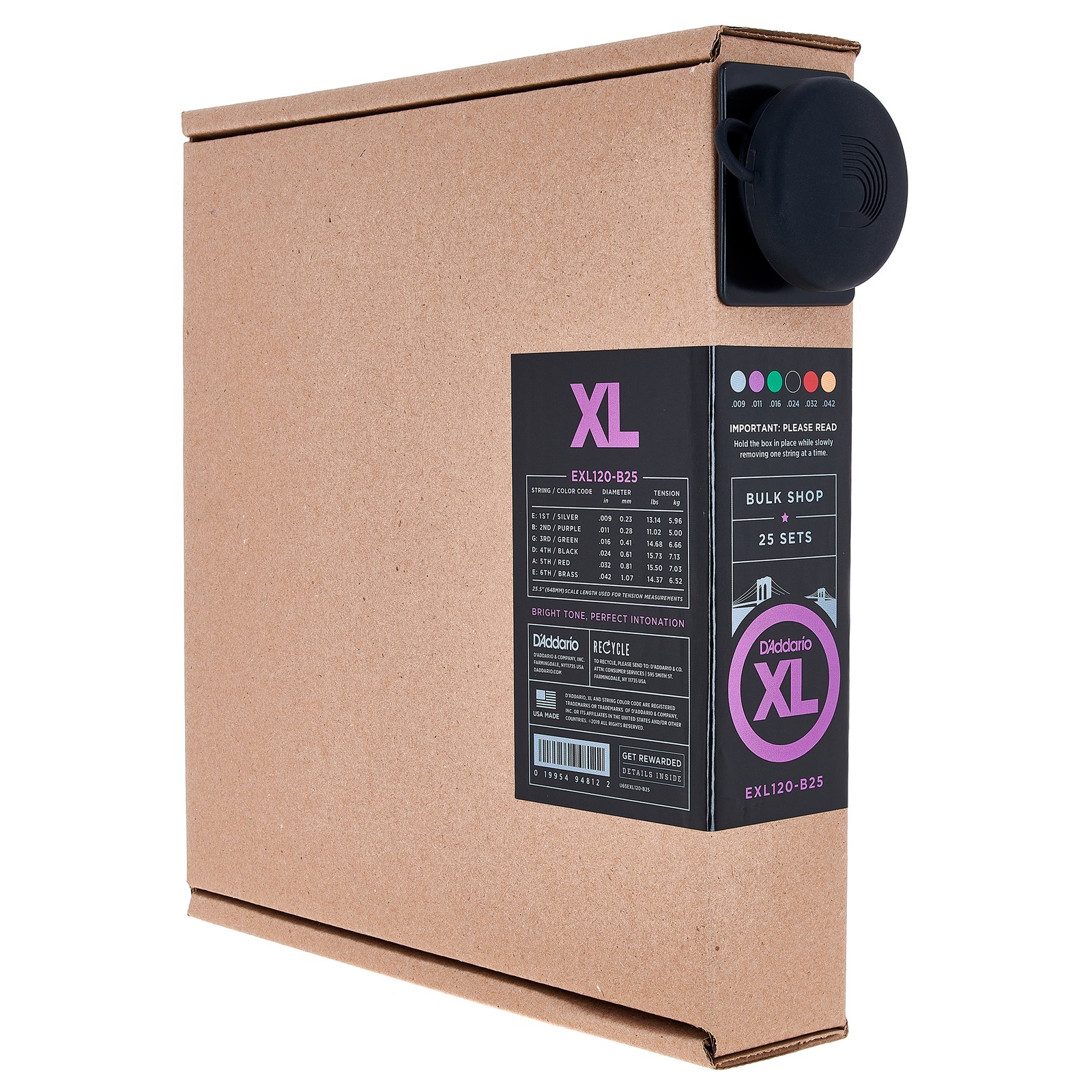 D'Addario EXL120-B25