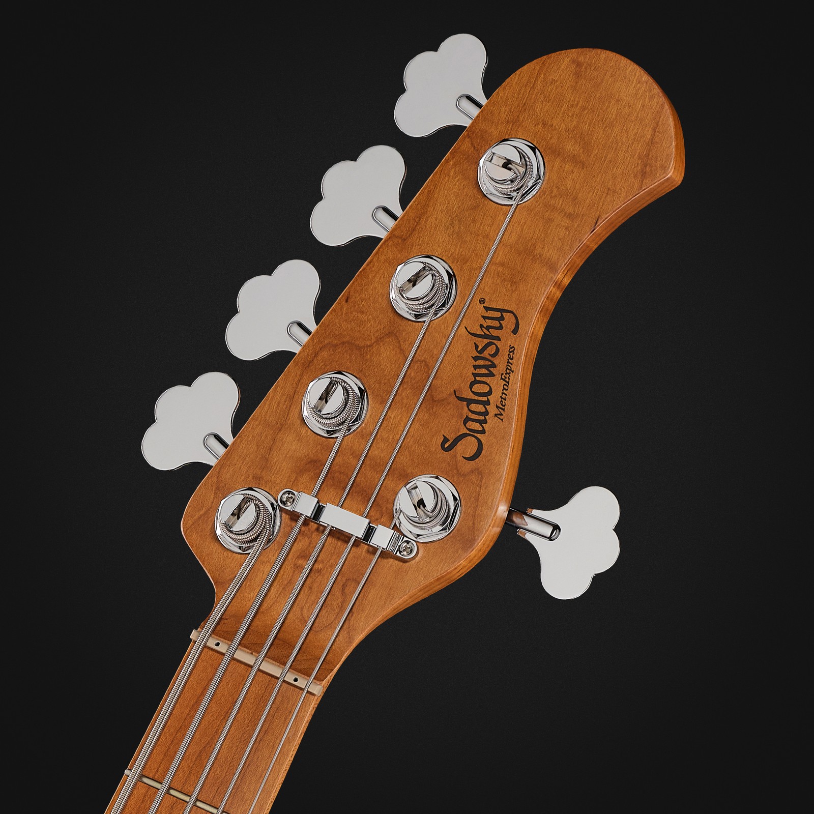 Kopfplatte des Sadowsky MetroExpress 24-5 Fret MA OB