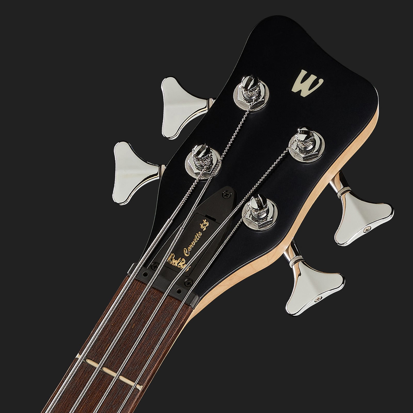 Kopfplatte des Warwick RB Corvette $$ 4 BK TS E-Bass