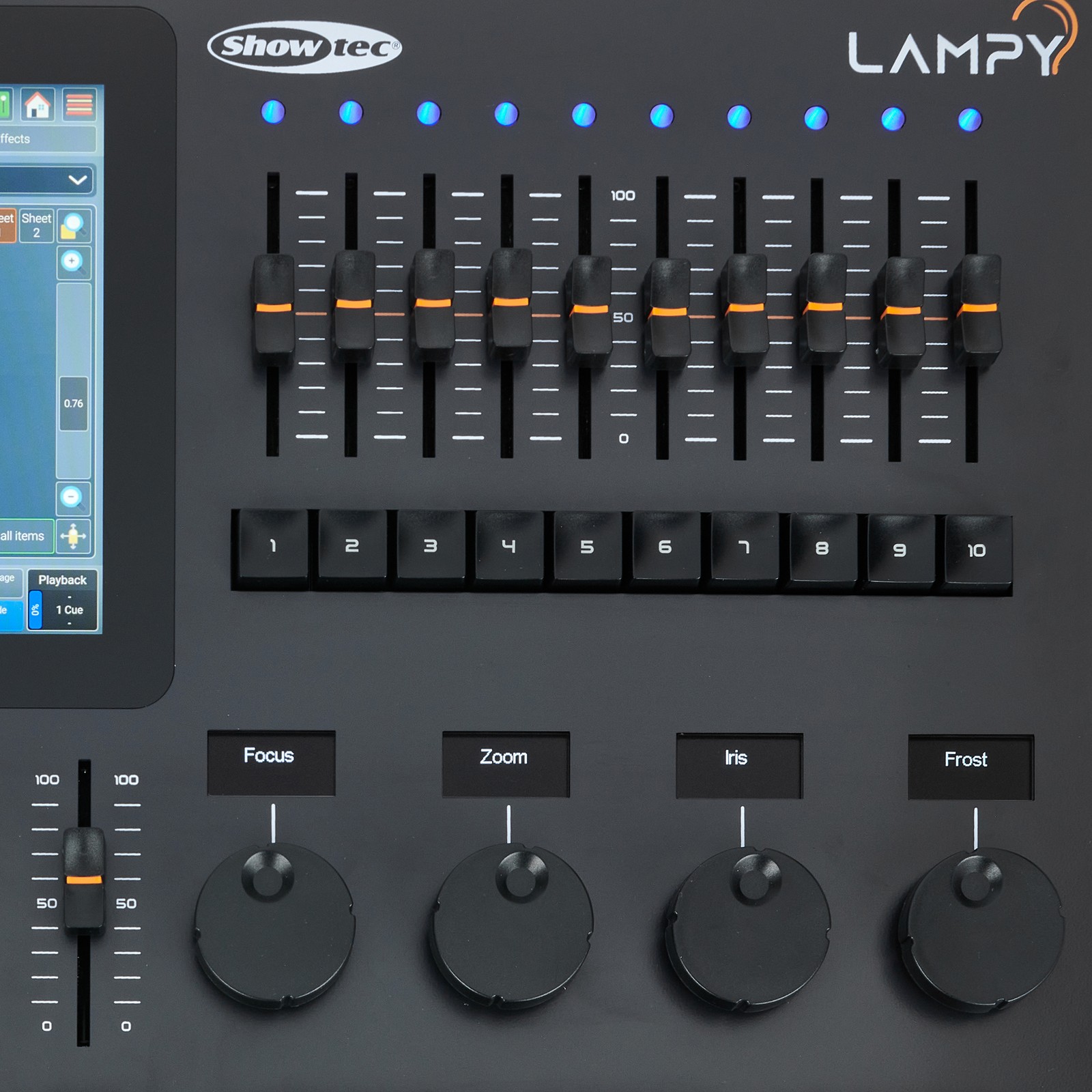 Logo auf dem Showtec Lampy 20 2U 1024