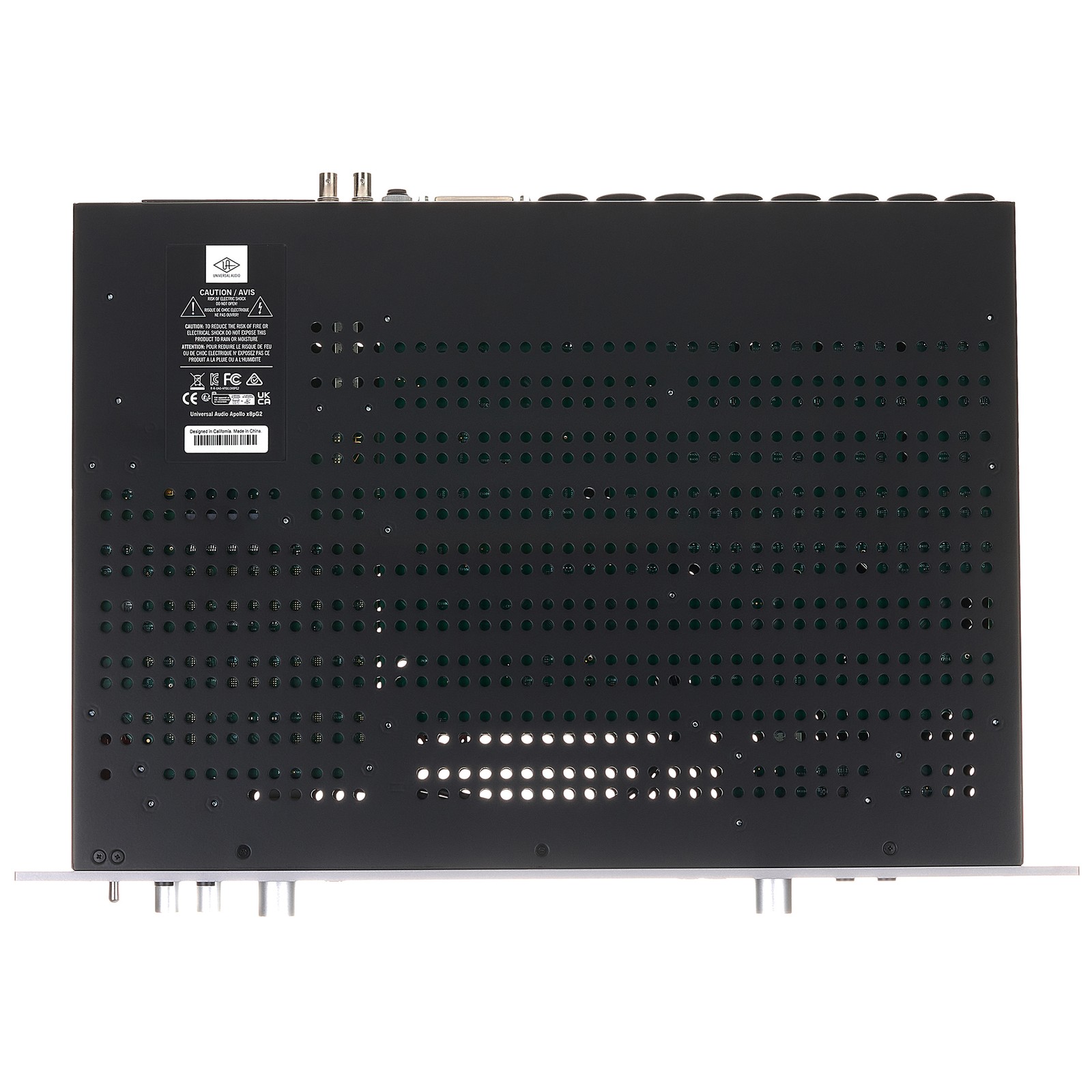 Universal Audio Apollo x8p Gen2 Studio+, von oben