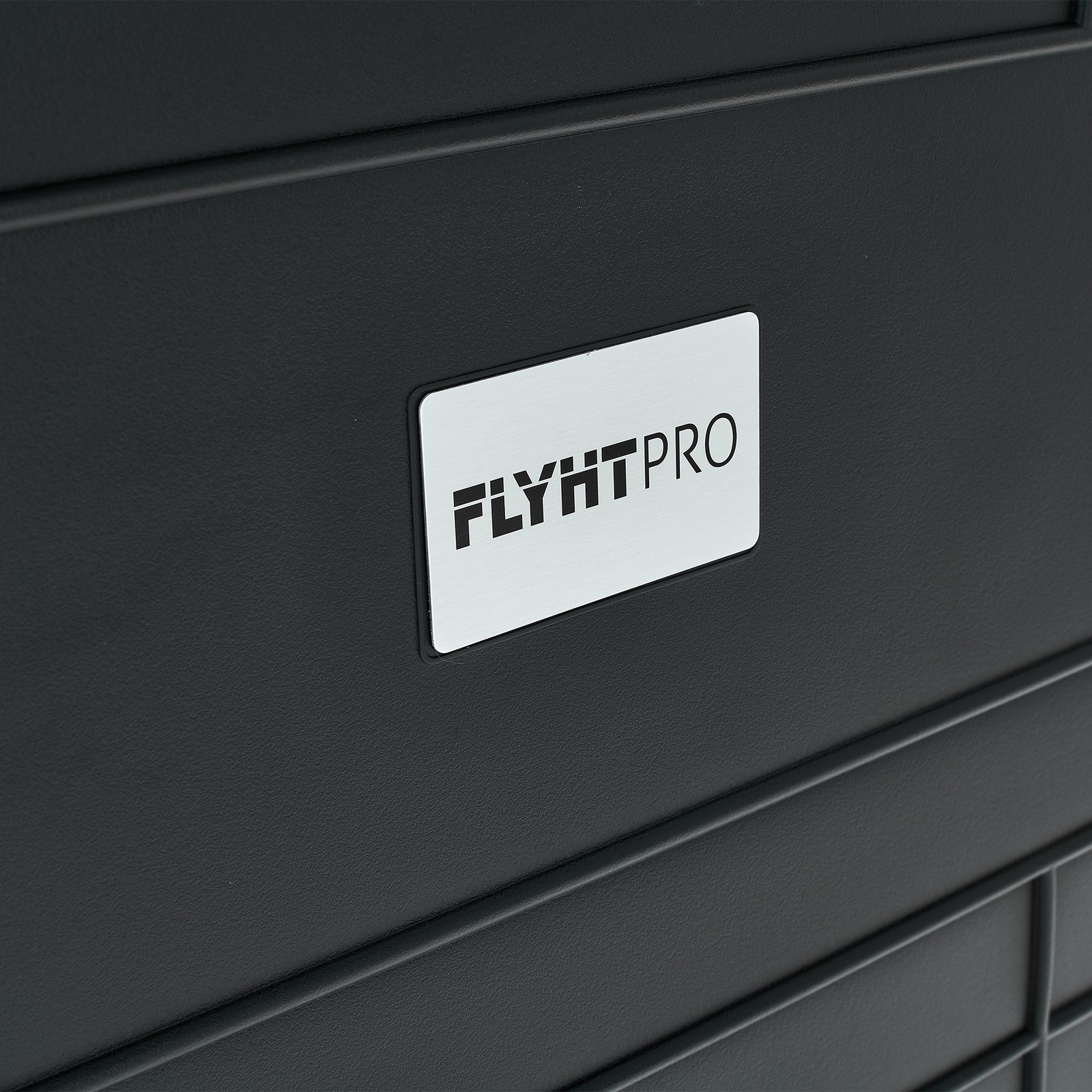 Flyht Pro WP Safe Box 2 IP65 442x355x170, Logo auf Transportkoffer