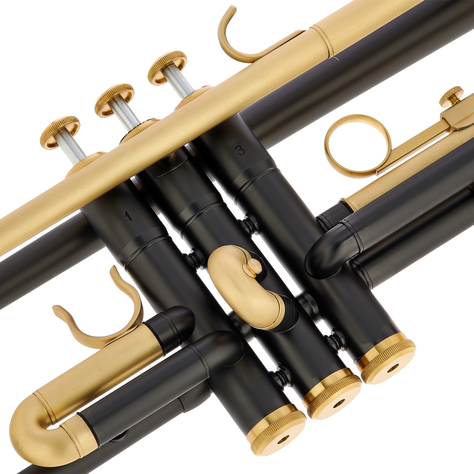 Thomann Blacky Bb-Trumpet, Detail