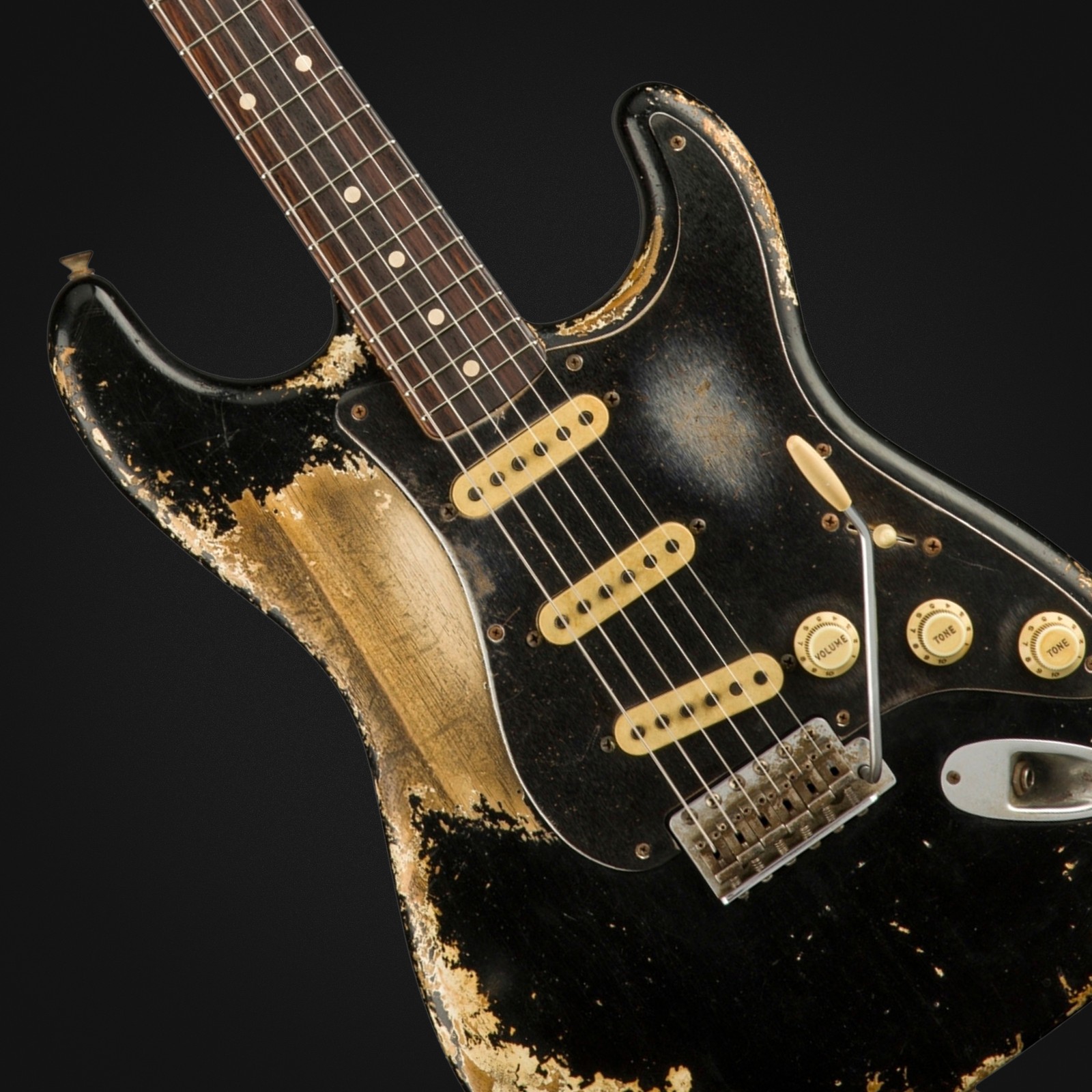 Decke der Fender 59 Strat BKoVBL Hvy Relic MBAH