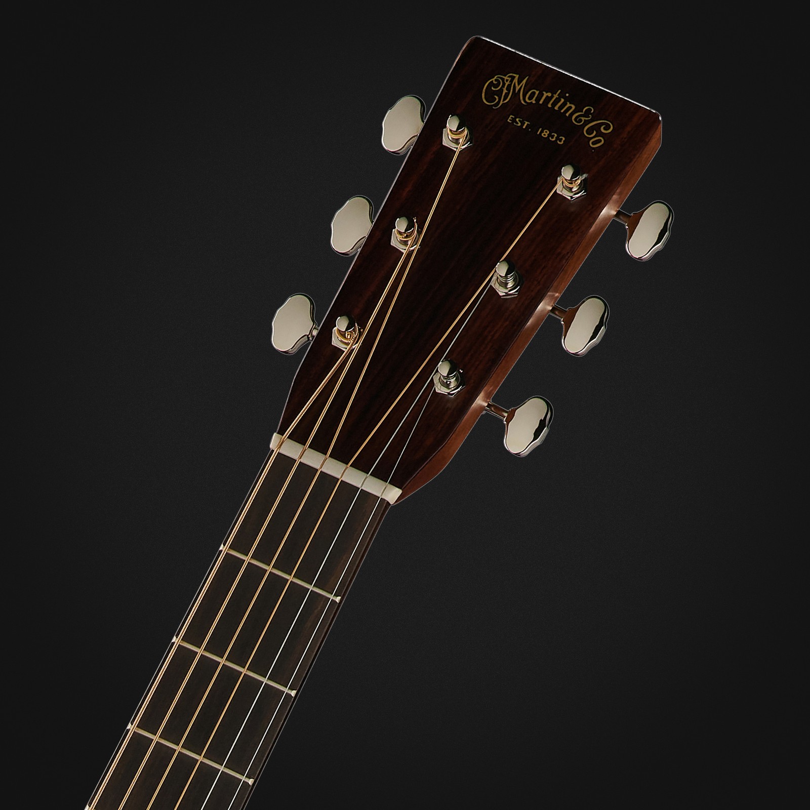 Kopfplatte der Martin Guitars OM28E