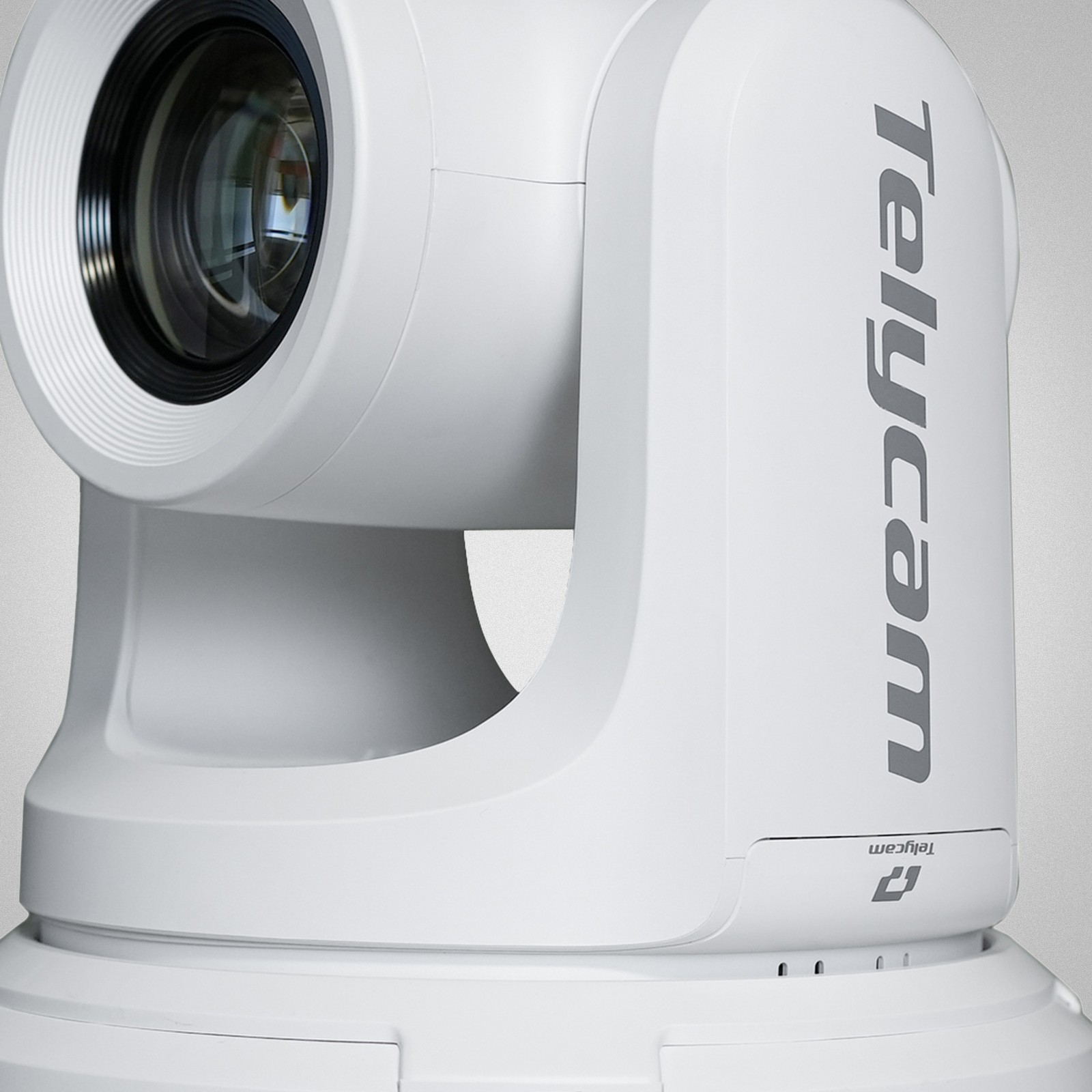 Logo auf der 4K PTZ-Kamera von Telycam