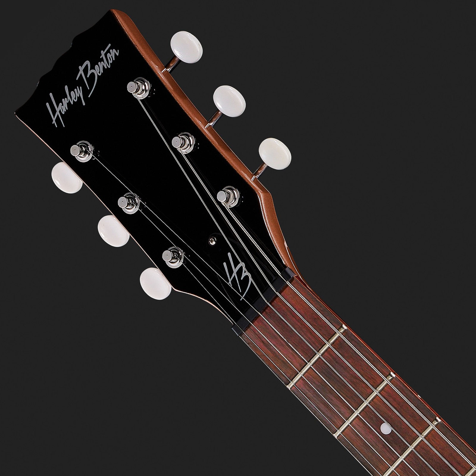 Harley Benton E-Gitarre Kopfplatte