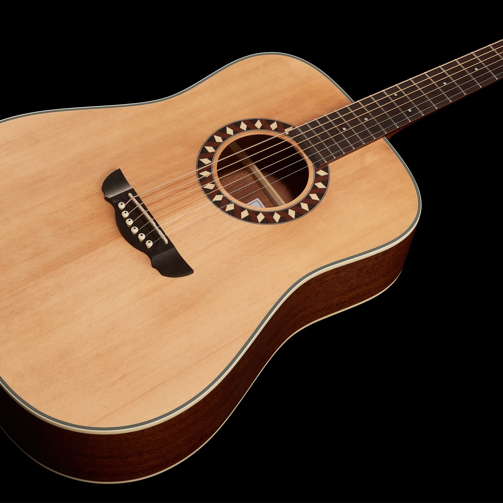 Harley Benton HB Custom Line CLD-10S NS Westerngitarre – Detail