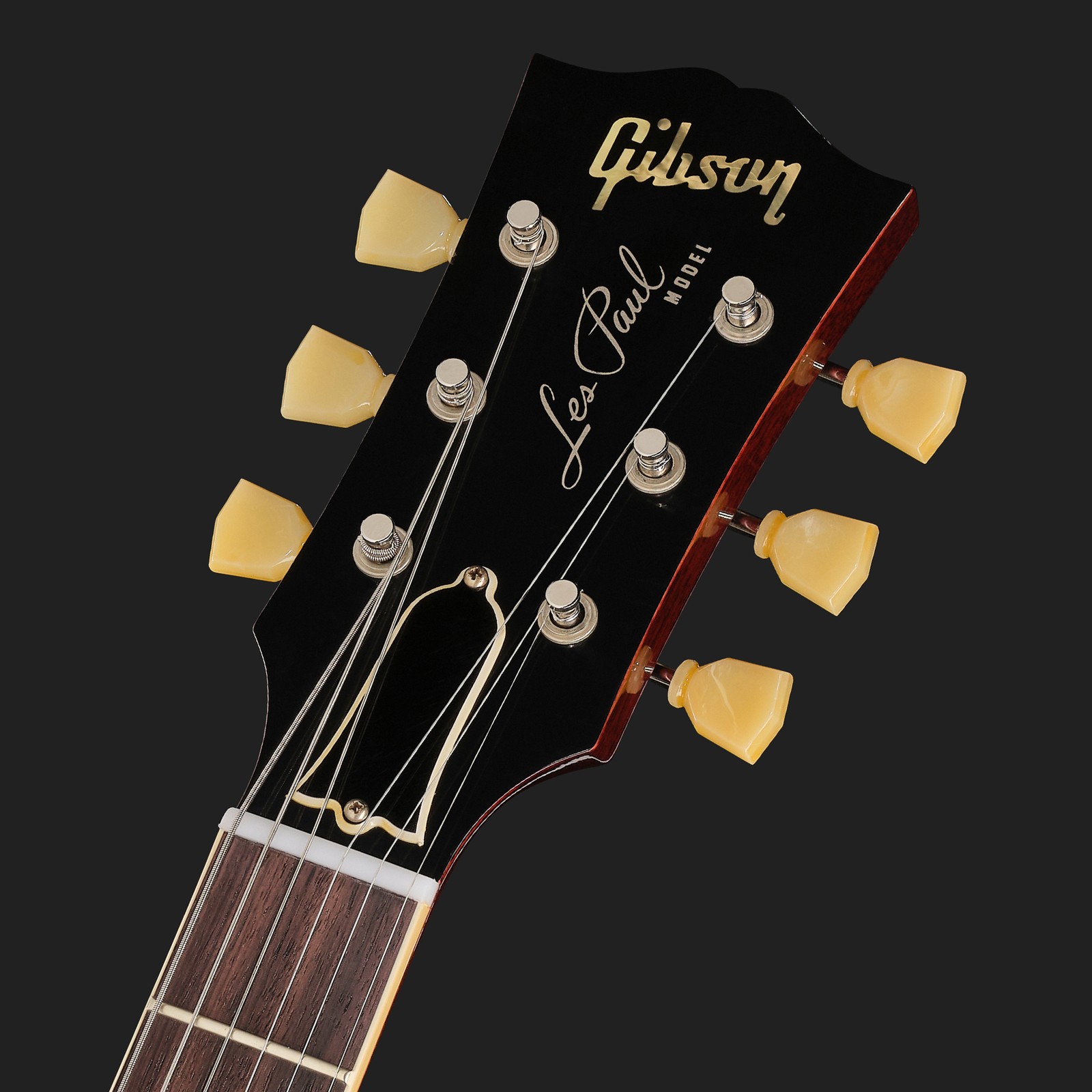 Kopfplatte der Gibson 59 LP Standard HPT Amber B #3