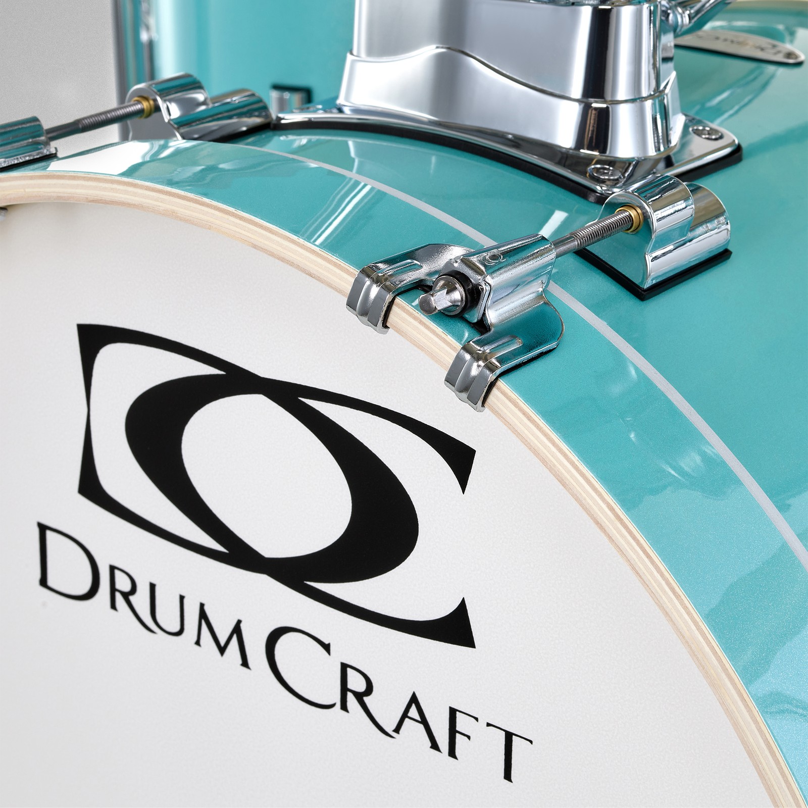 Logo auf dem DrumCraft Series 3 Junior TQS Paiste Set