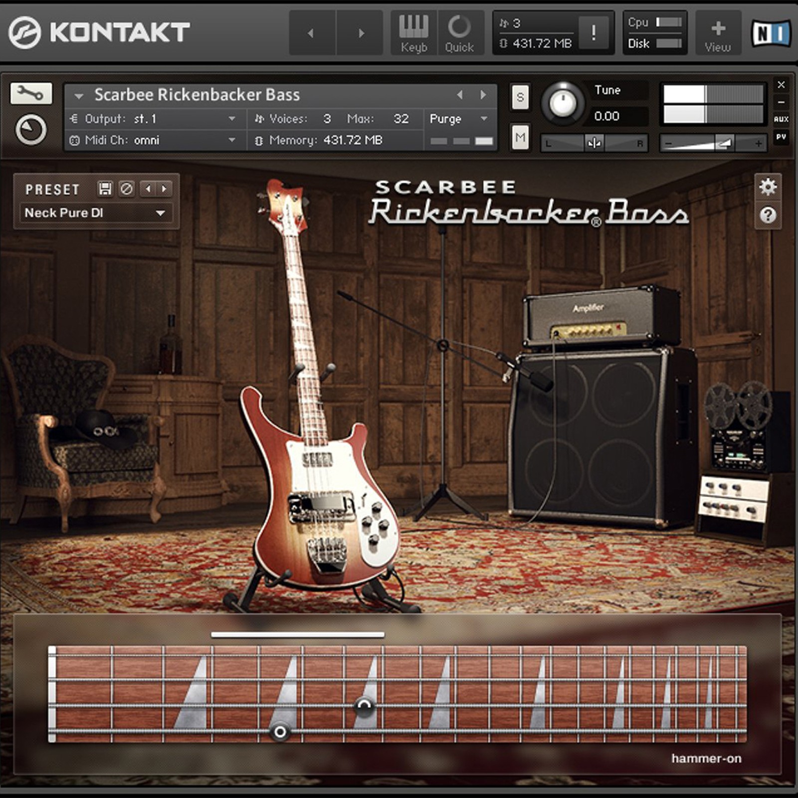 Anwendungsbeispiel, Native Instruments Komplete 15 Standard