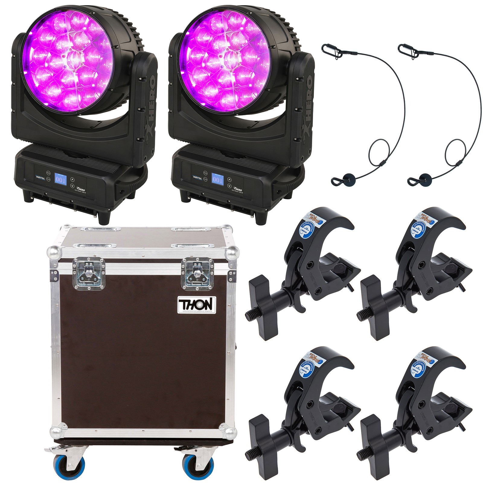 2x Varytec Hero Wash 1940 IP