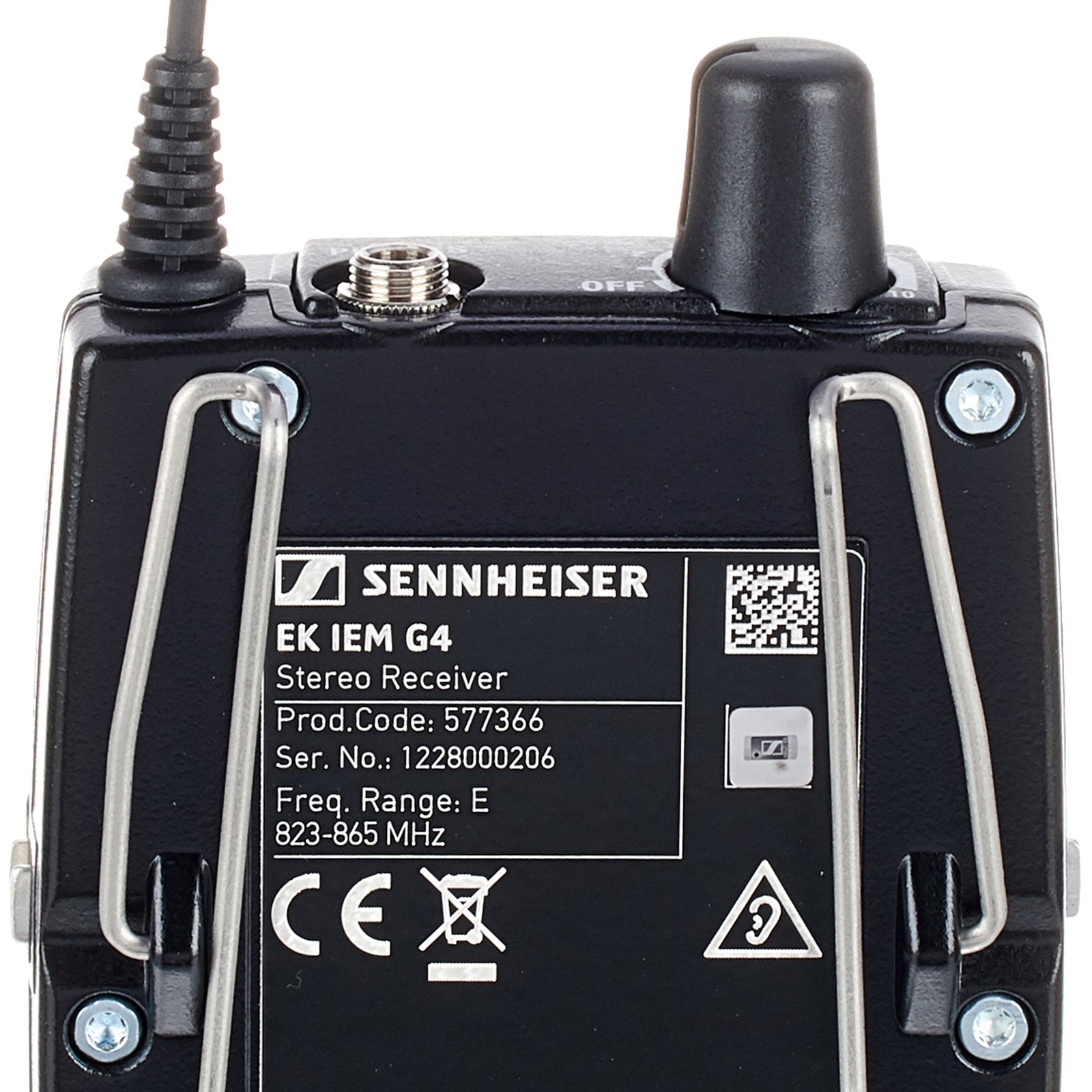 Sennheiser EK IEM G4 A1-Band with IE4 earphones