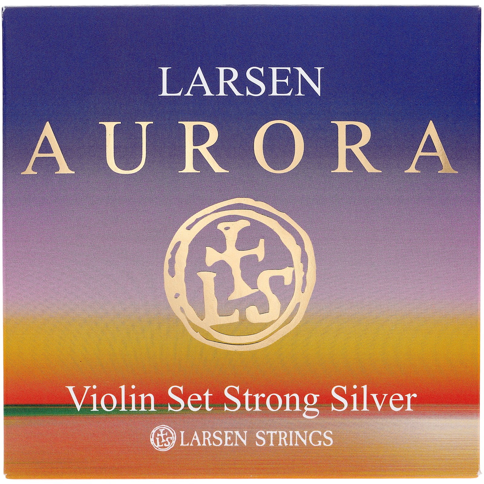 Larsen Aurora Violin Set D Silver Str