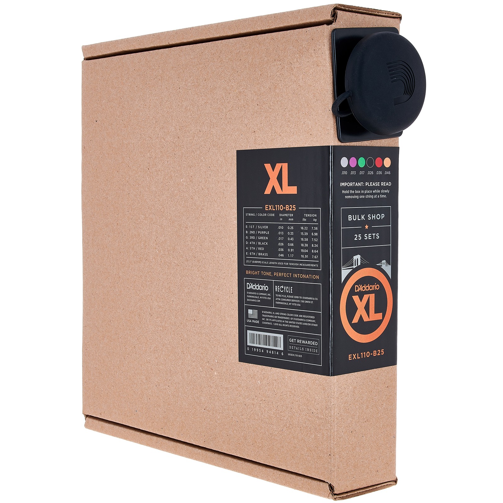 D'Addario EXL110-B25