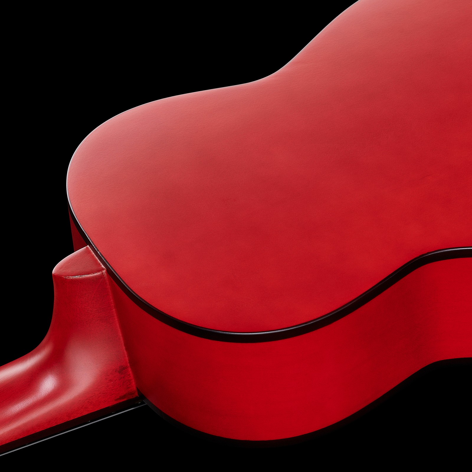 Rückseite der Startone CG851 1/4 Akustikgitarre