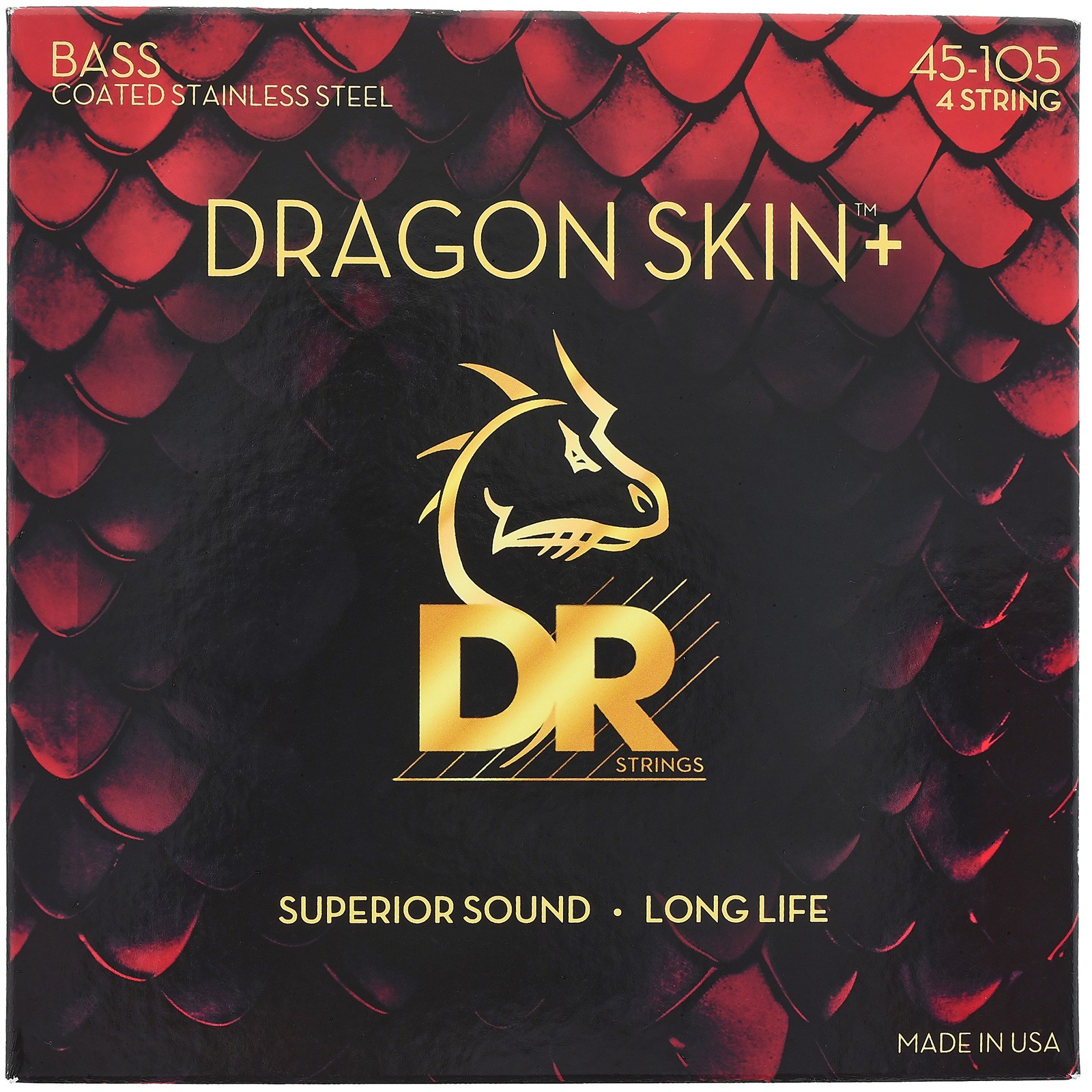 DR Strings Dragon Skin+ DBS-45 Coated