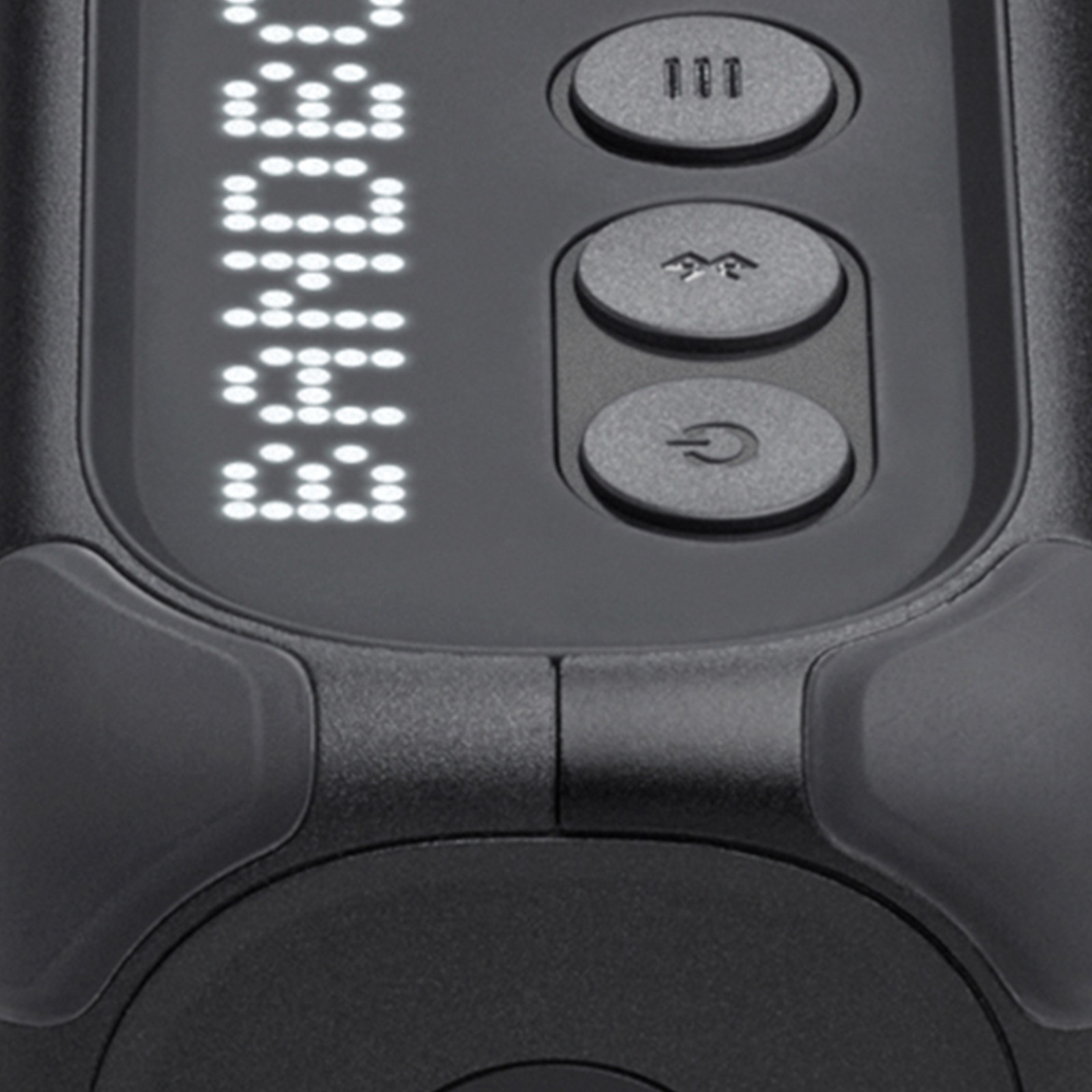 Detial der Mini-Combo für für Gitarre, Gesang und Musikwiedergabe