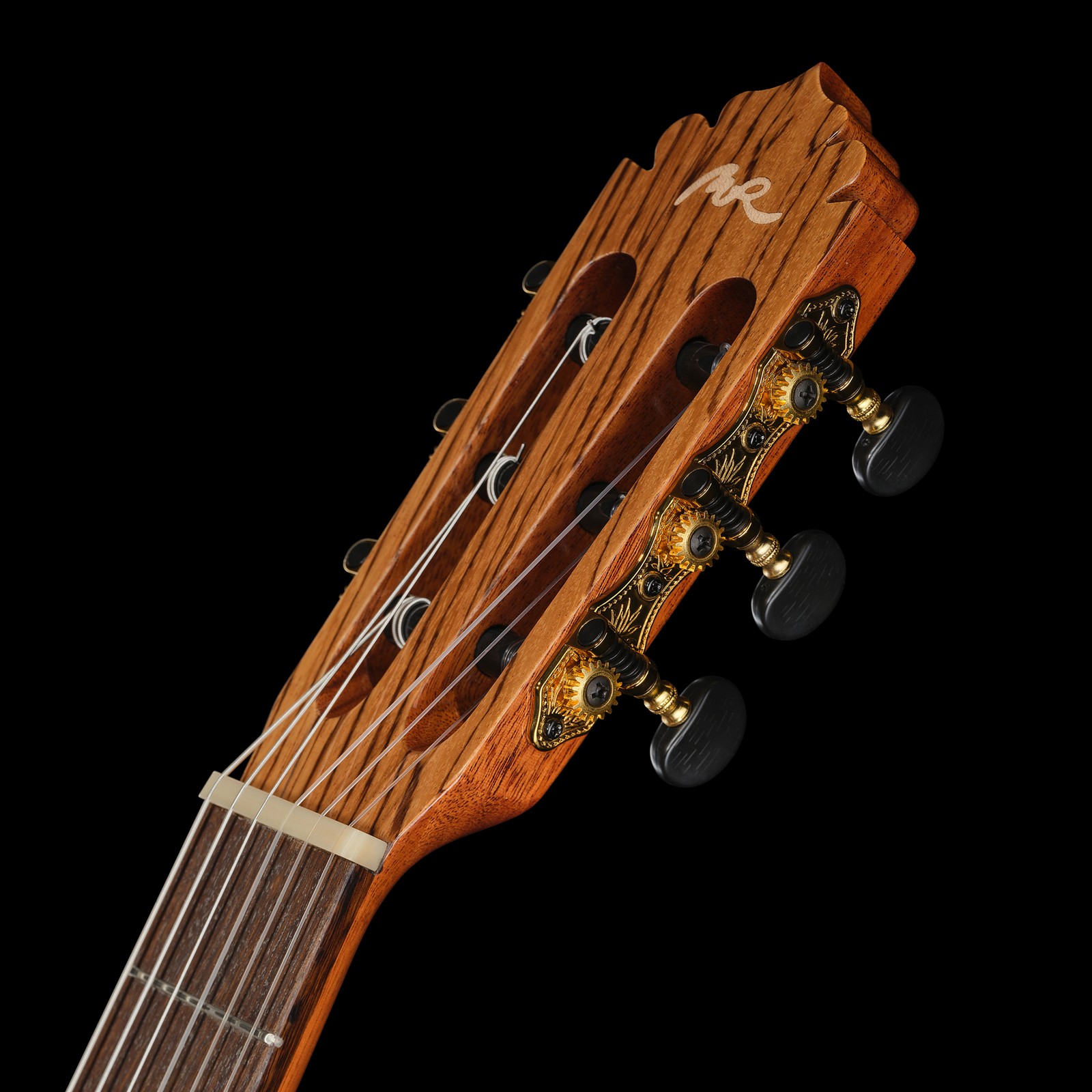 Kopfplatte der Manuel Rodriguez Academia 40 Fichte/Zebrano