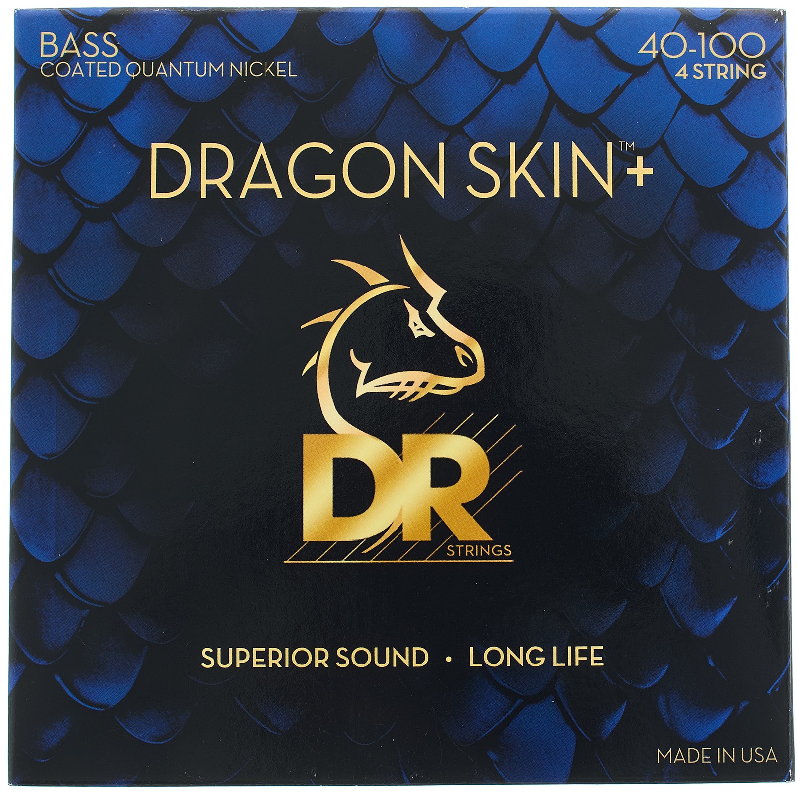 DR Strings Dragon Skin+ DBQ-40 Coated