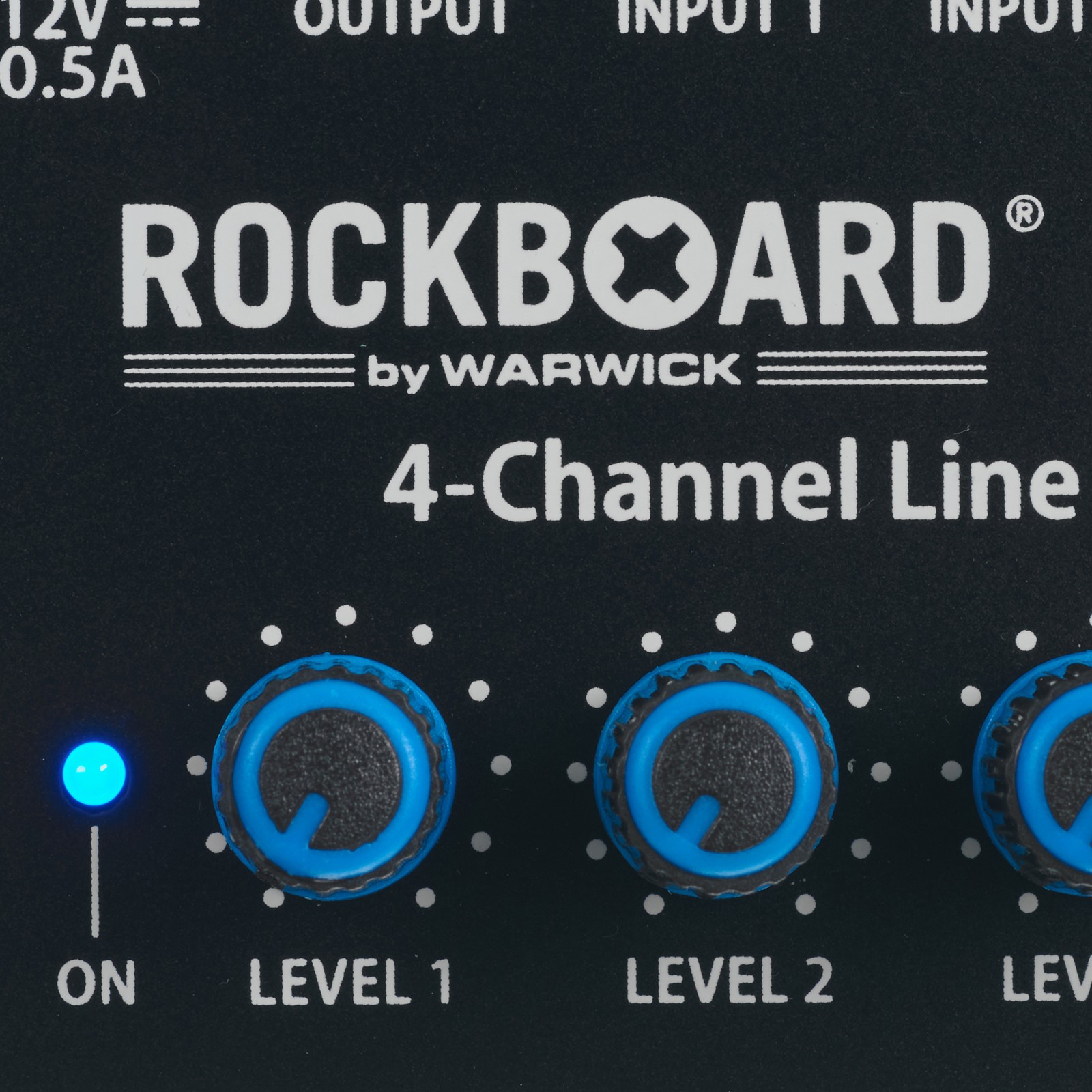 Rockboard LM 4 4-Channel Line Mixer, Logo