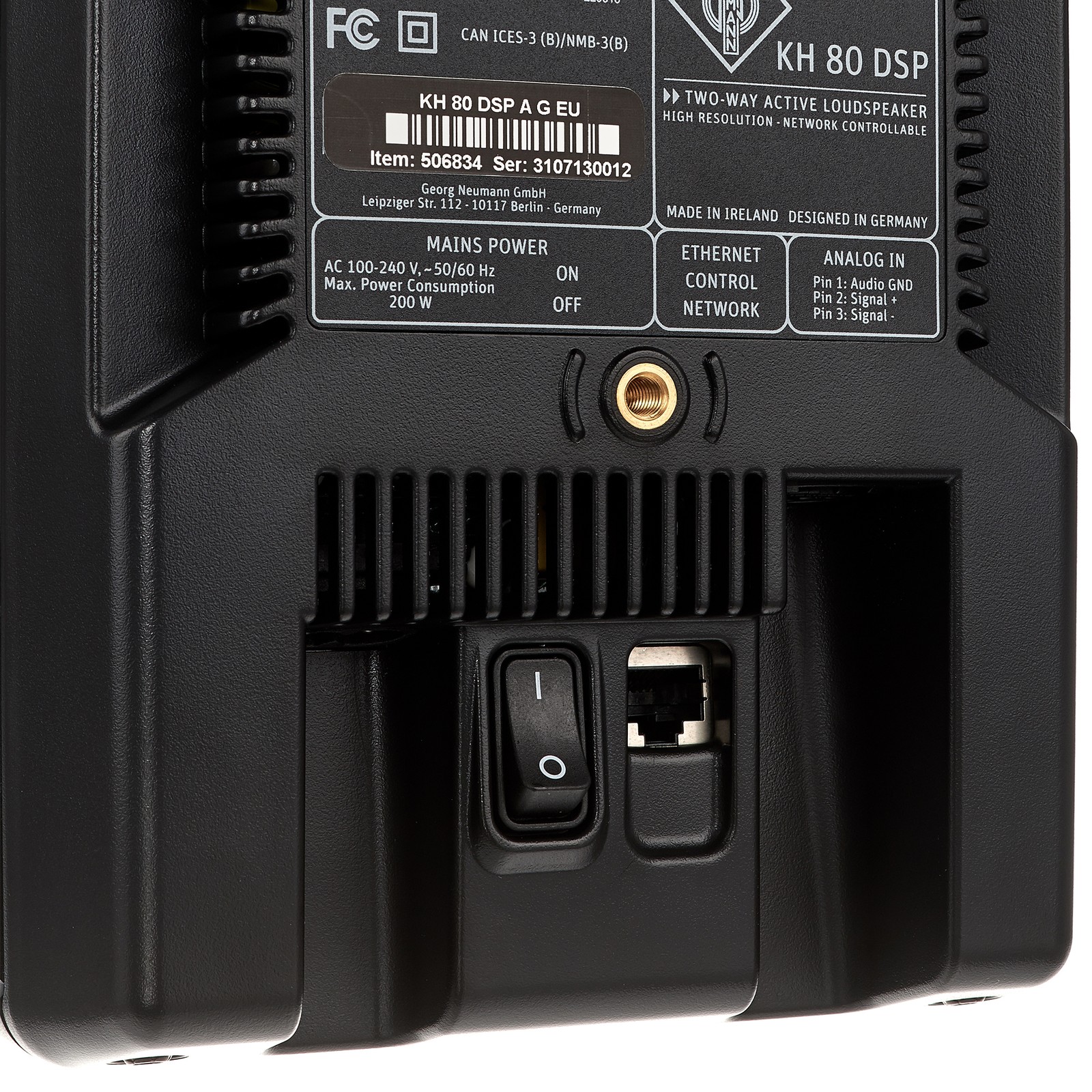 Neumann Monitor Alignment Kit 2, Rückseite