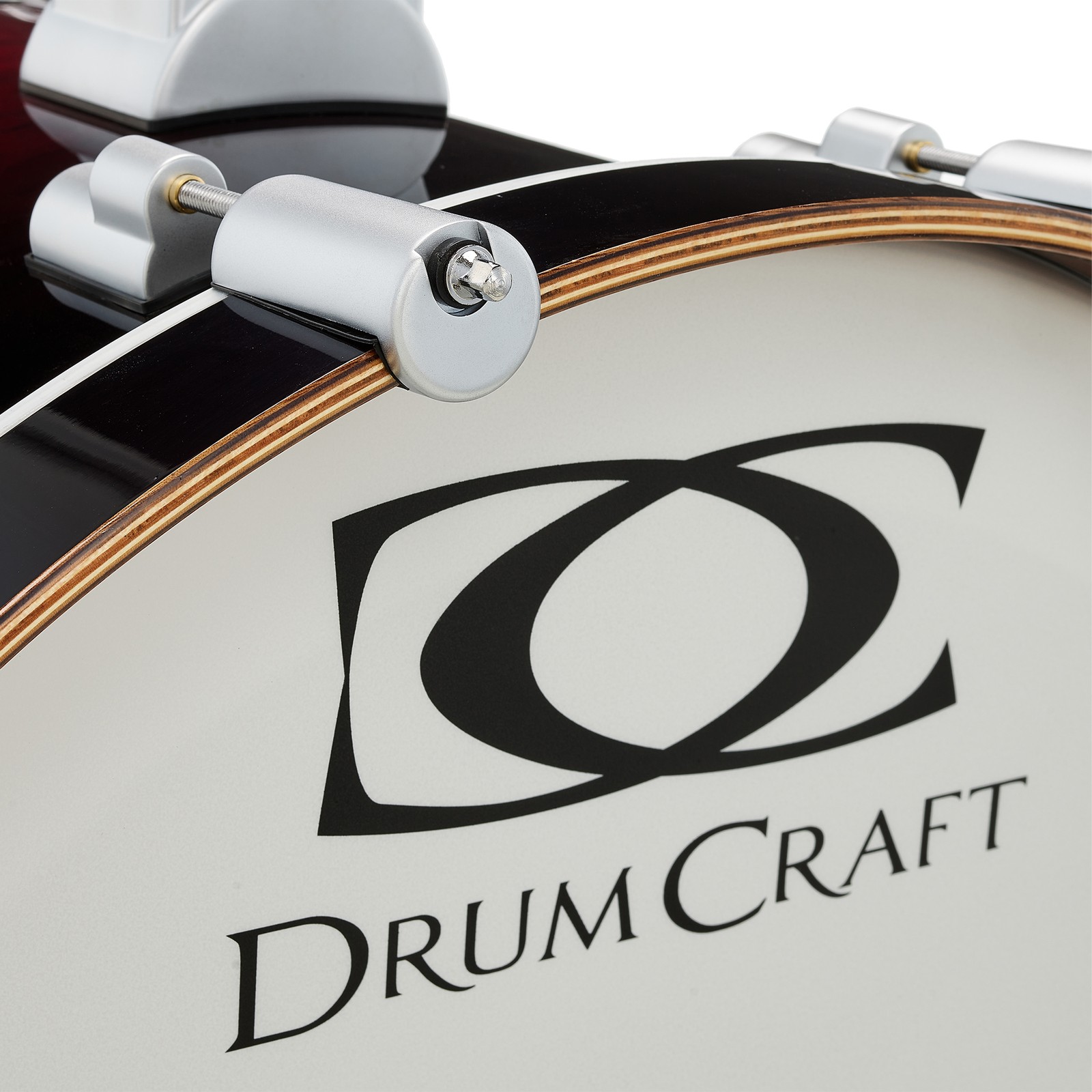 Logo auf der Bass Drum