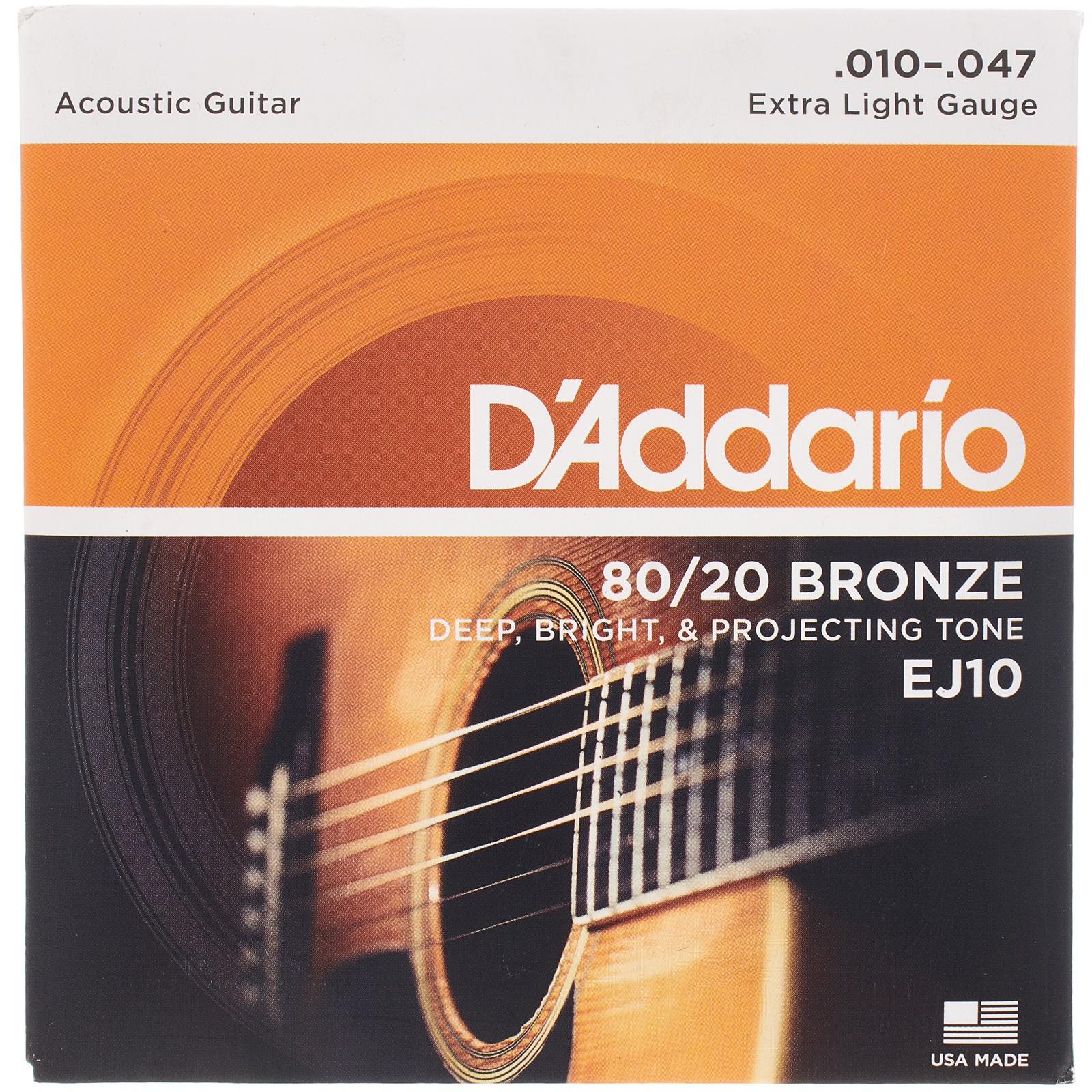 Daddario EJ10 Saiten für Westerngitarre