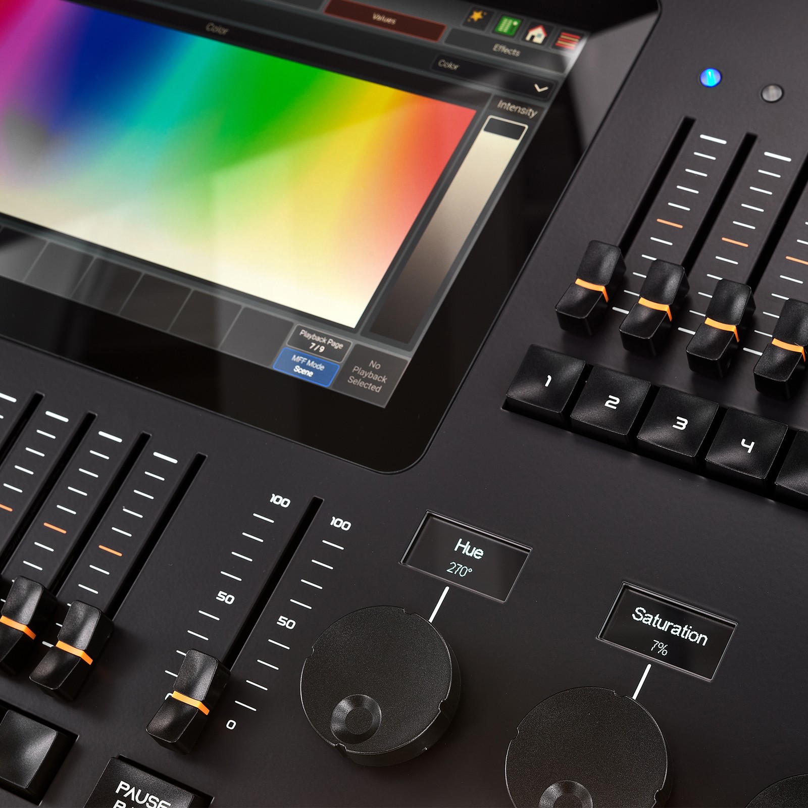 Detail der Showtec Lampy 40 1U 512